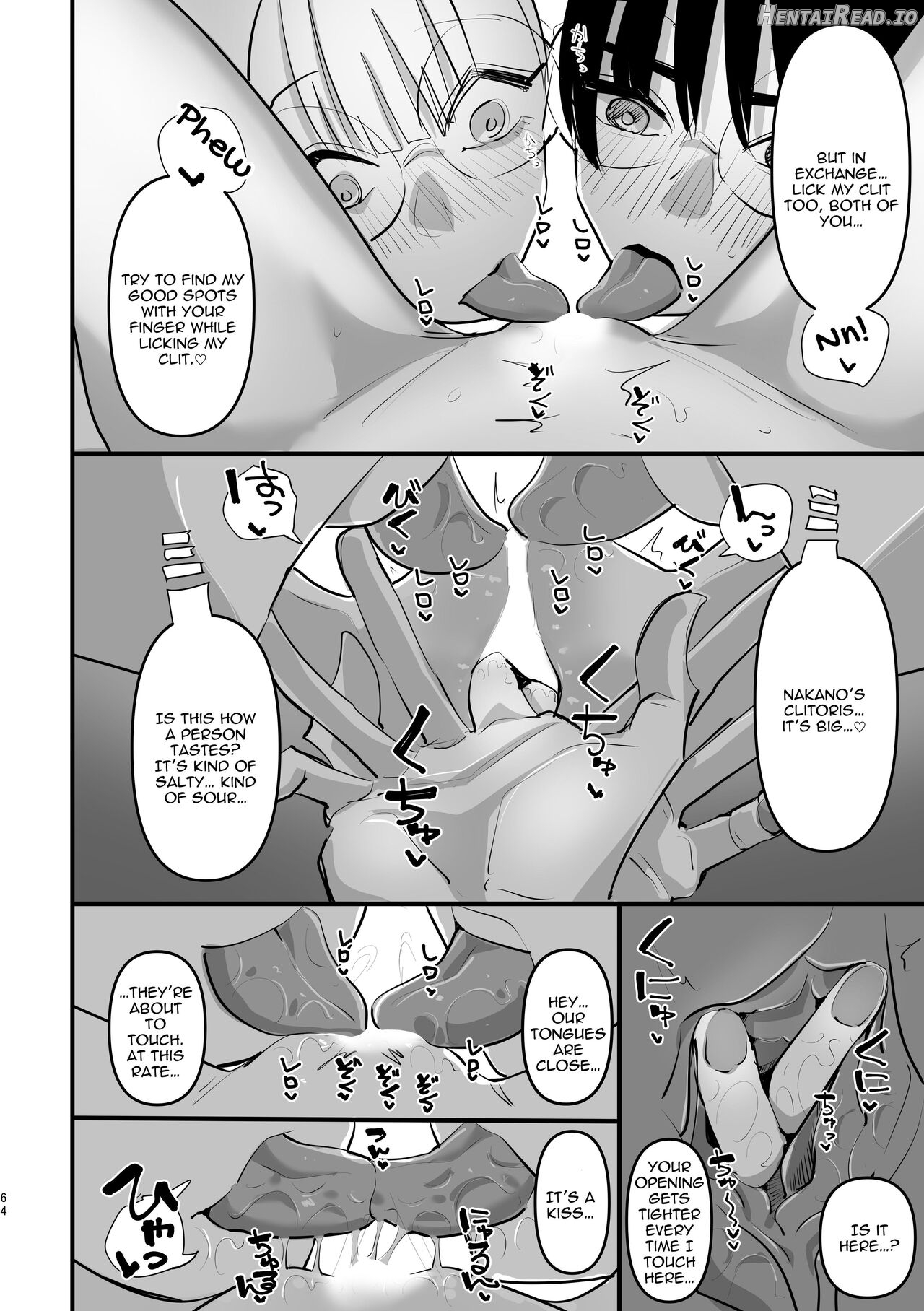 3P Yuri Ecchi Anthology Chapter 1 - page 62