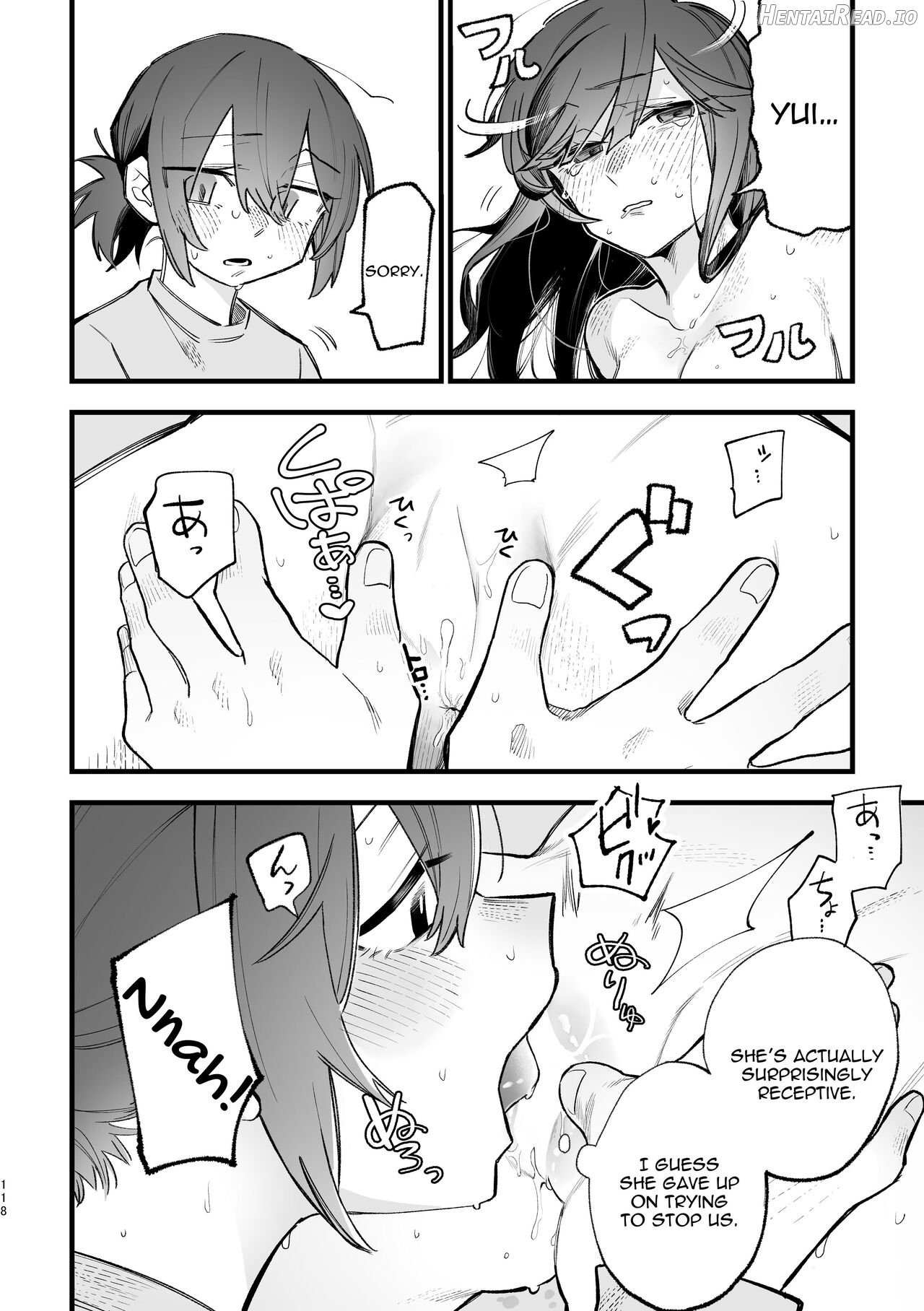 3P Yuri Ecchi Anthology Chapter 1 - page 114