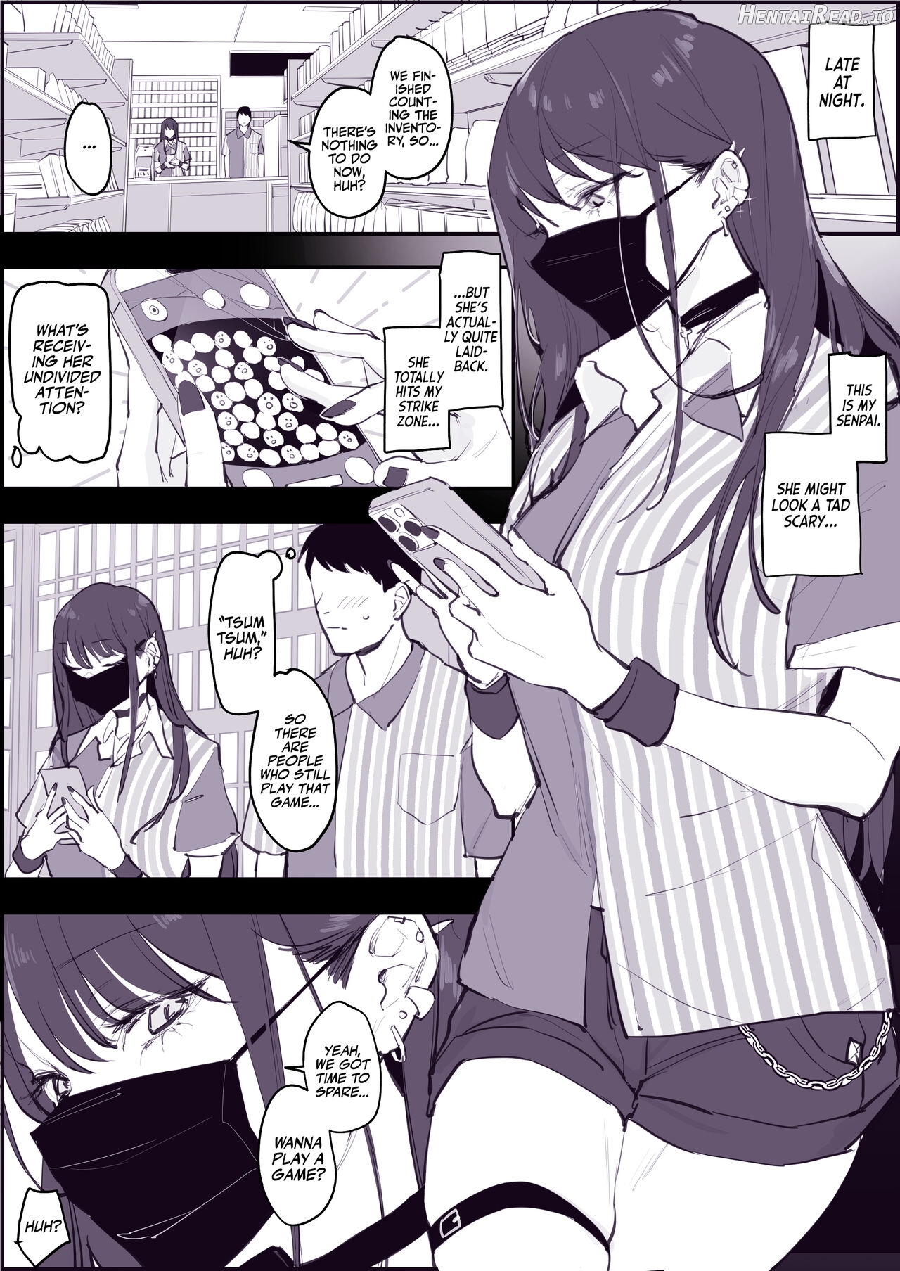 Chikubi Ate Game - Decensored Chapter 1 - page 1