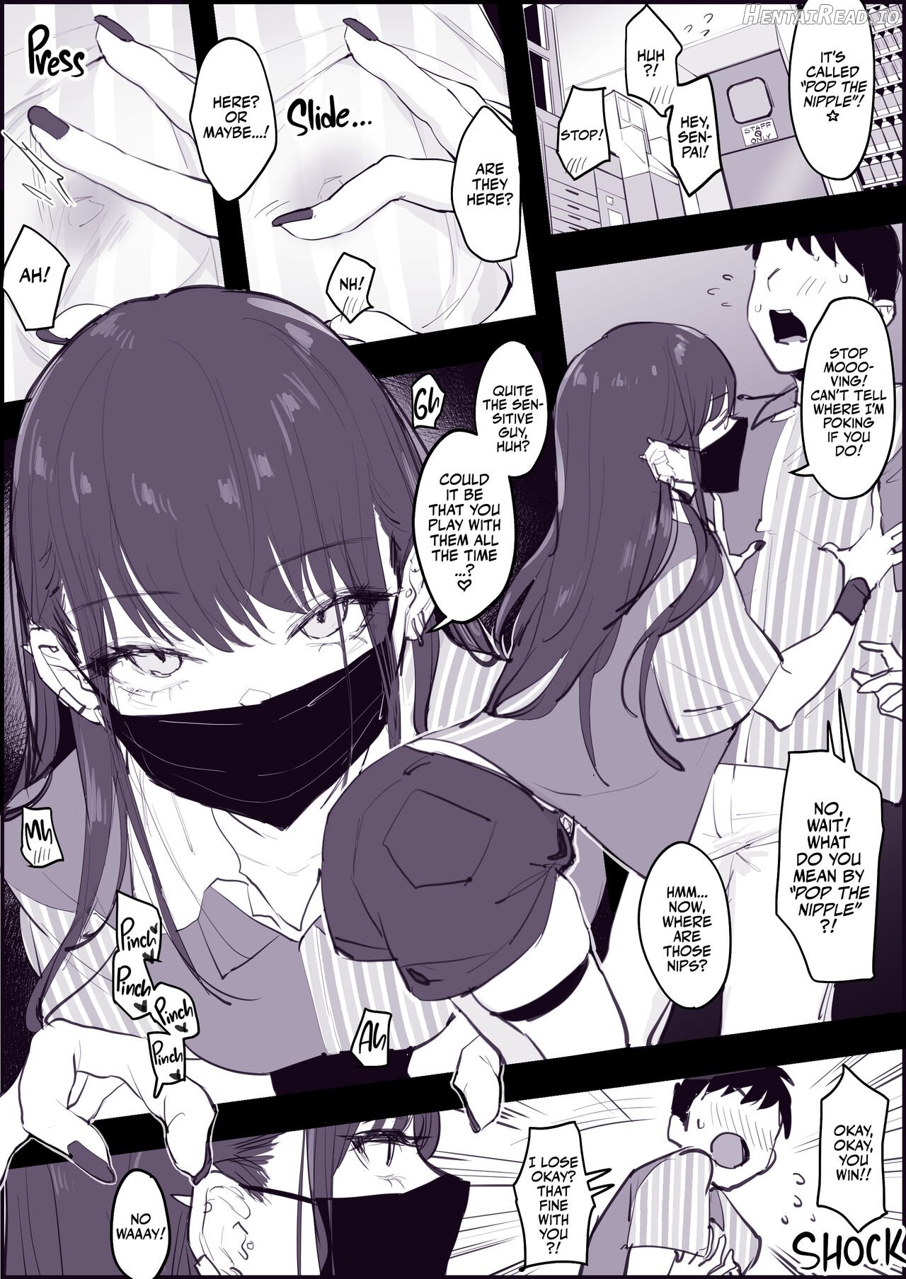 Chikubi Ate Game - Decensored Chapter 1 - page 2