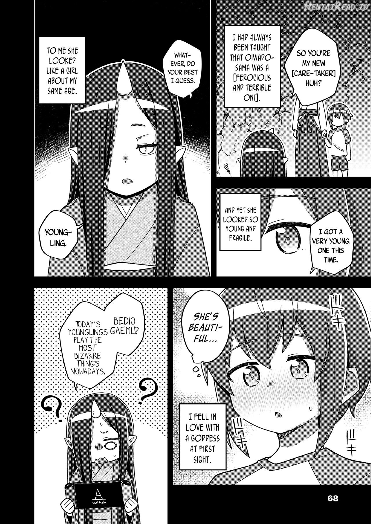 Yuukyuu no Oiwado, Onigami-sama no Jidaraku Life Chapter 1 - page 4