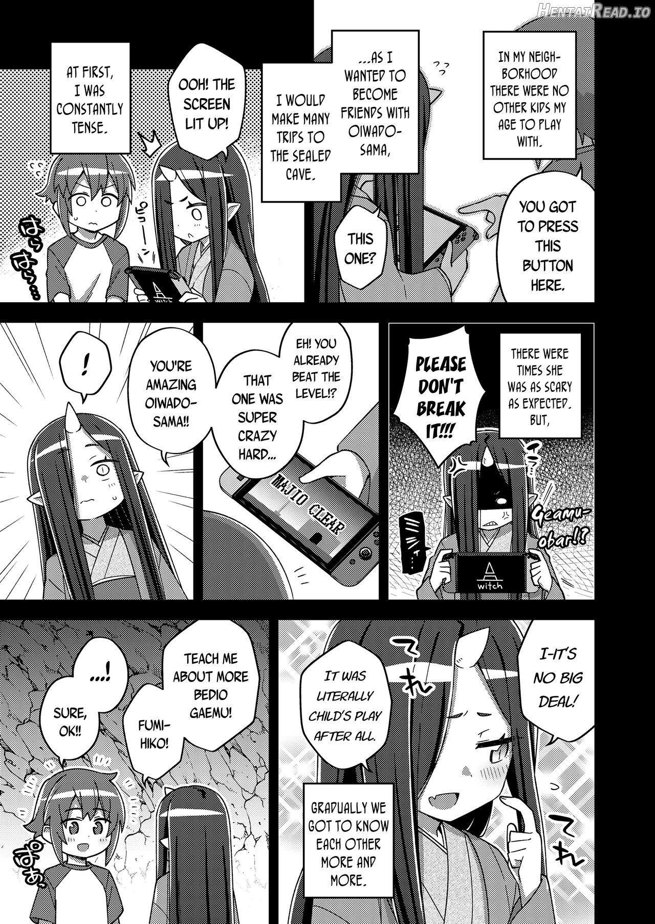 Yuukyuu no Oiwado, Onigami-sama no Jidaraku Life Chapter 1 - page 5