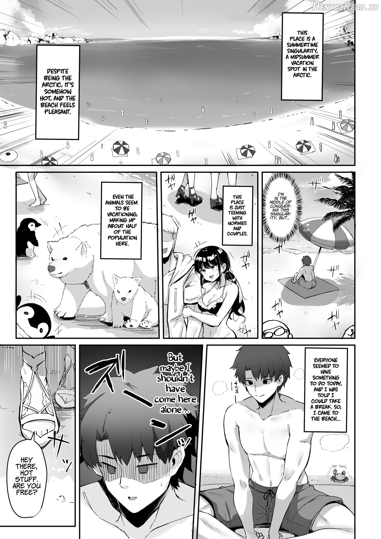 Manatsu no Chaldea Summer Vacation Lady Avalon Hen Chapter 1 - page 2