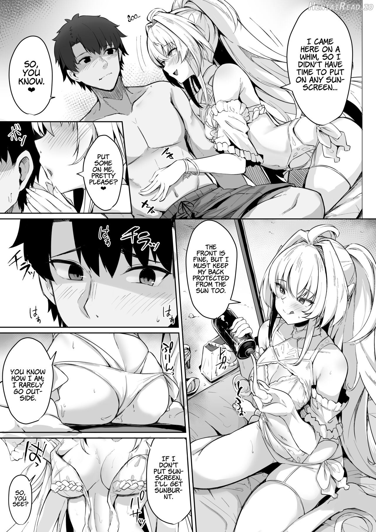 Manatsu no Chaldea Summer Vacation Lady Avalon Hen Chapter 1 - page 4