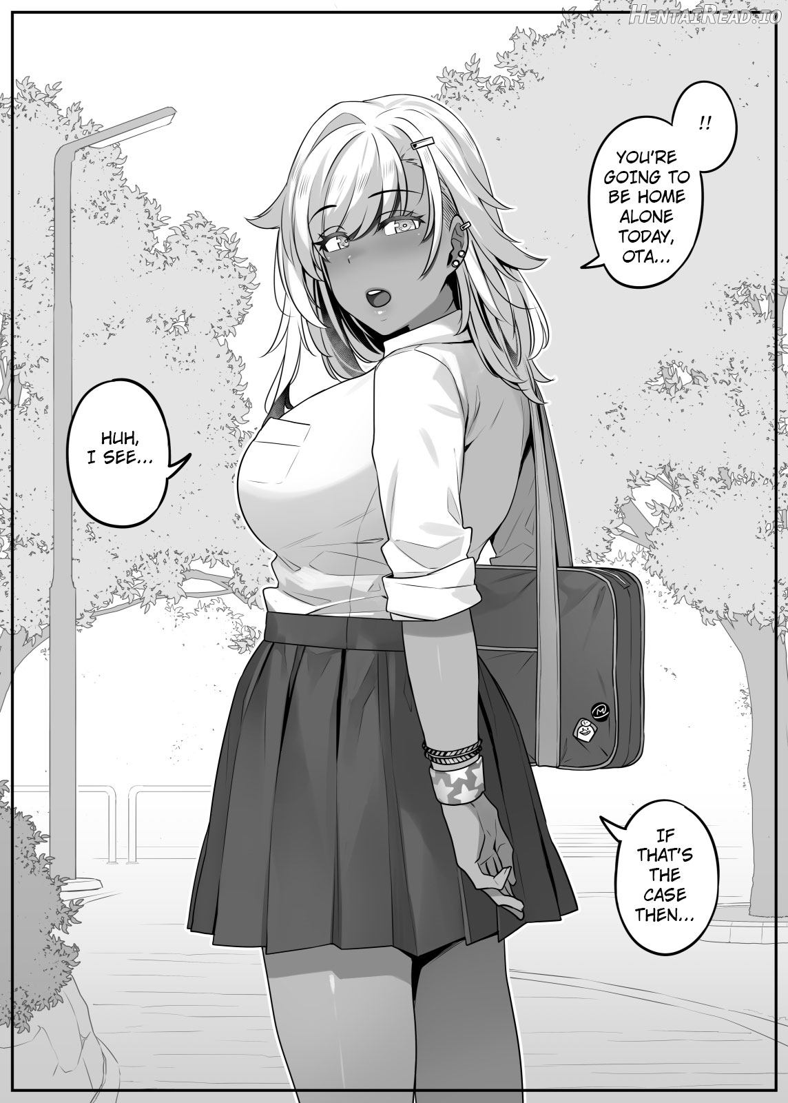 Otaku-kun no Koto ga Daisuki na Kasshoku Gal no Hanashi Chapter 1 - page 9