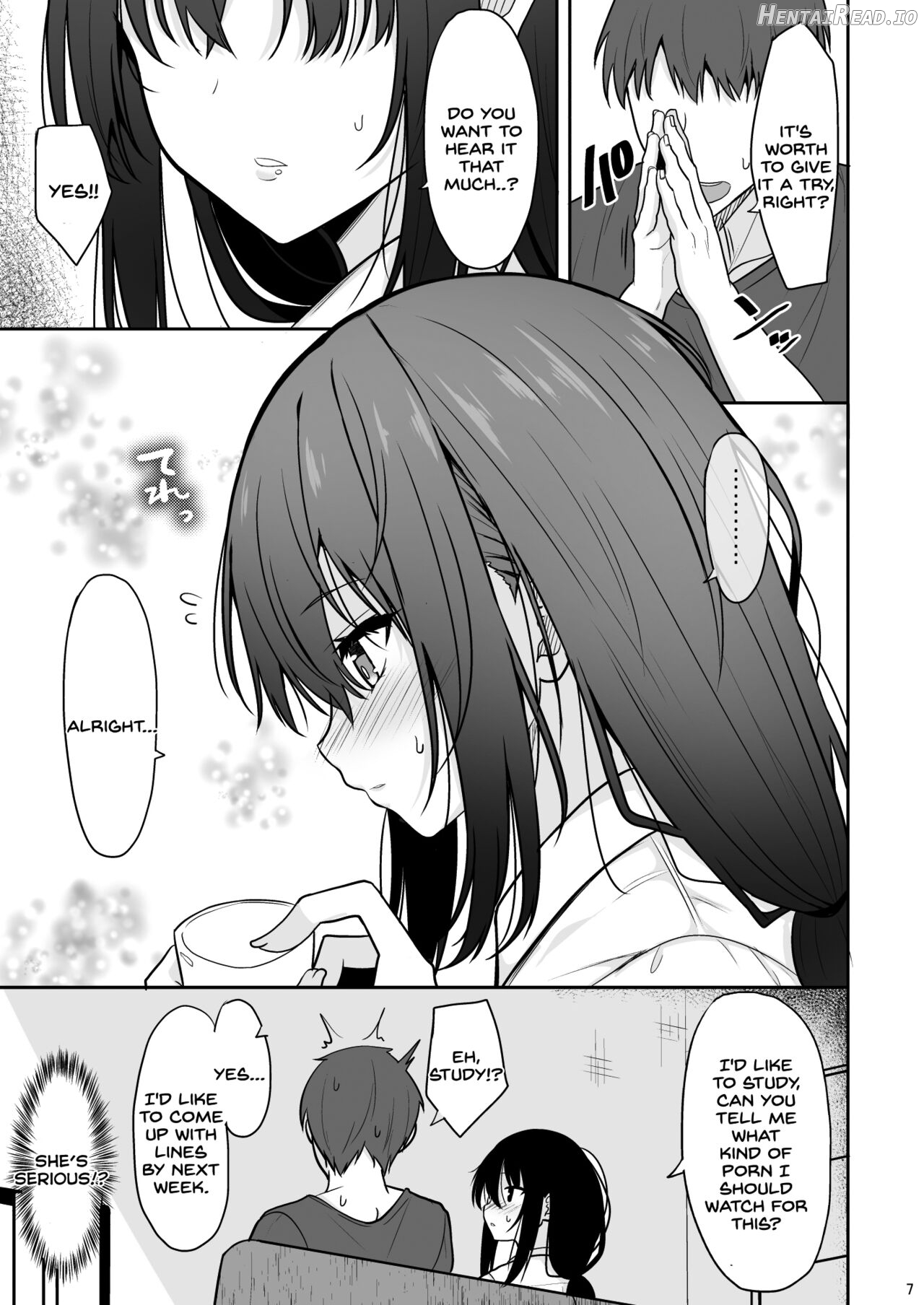 Otonashii Kanojo ga AV Satsuei Gokko de Nakadashi ga Daisuki na Dosukebe ni Naru made Chapter 1 - page 5