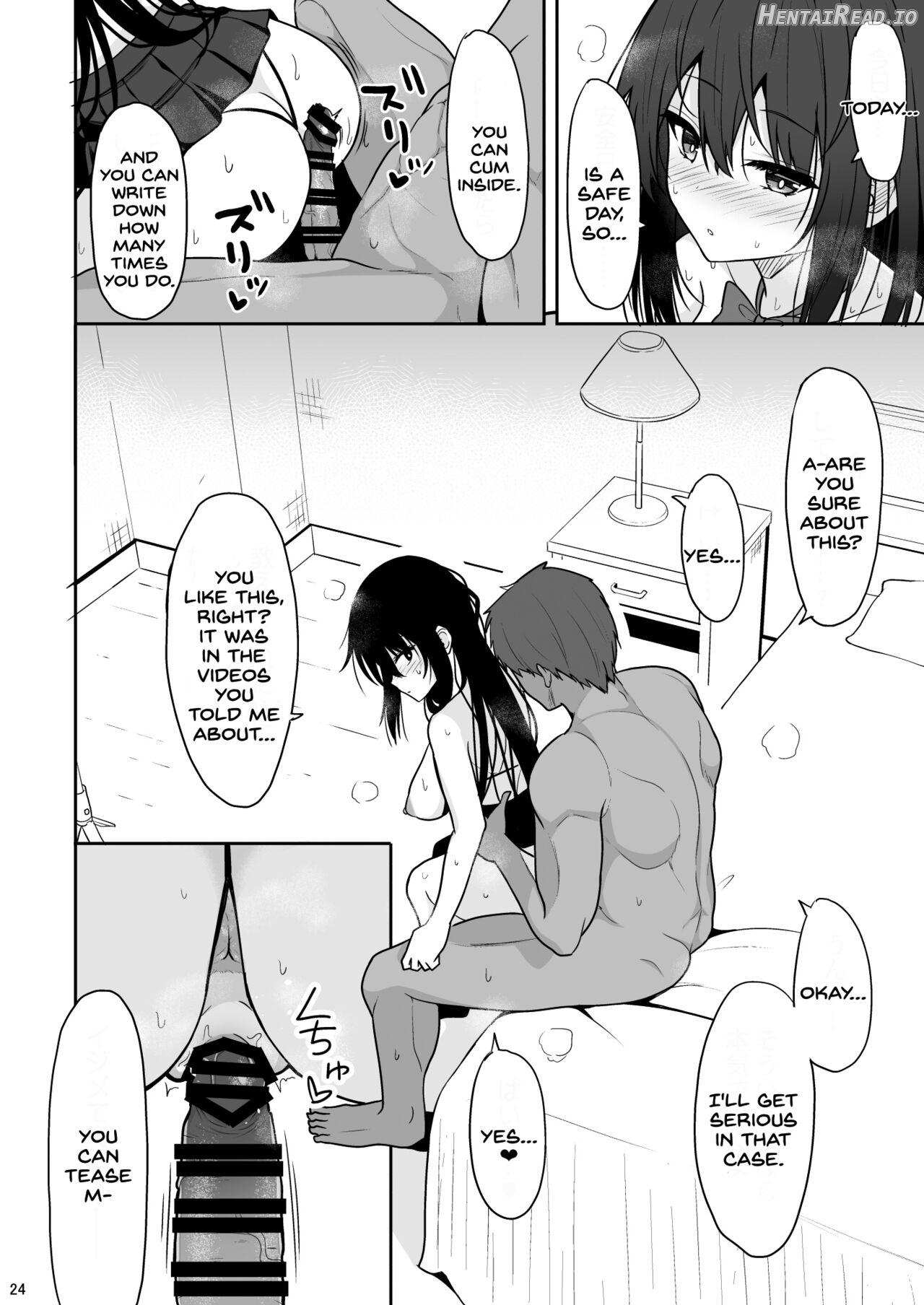 Otonashii Kanojo ga AV Satsuei Gokko de Nakadashi ga Daisuki na Dosukebe ni Naru made Chapter 1 - page 22