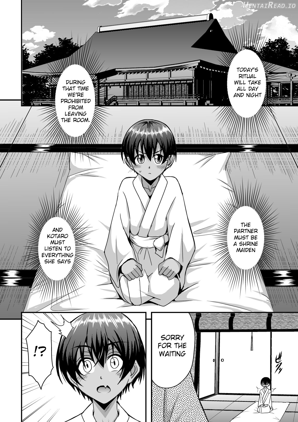 Bakunyuu Hitozuma Kinpatsu Gaikokujin Jokyoushi ga Mura no Inshuu de Kasshoku Shota no Fudeoroshi o Suru Hanashi Chapter 1 - page 9