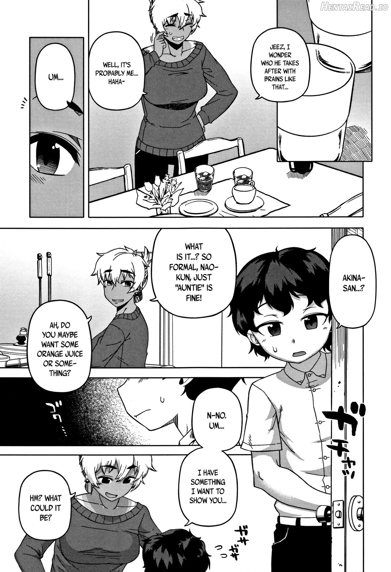 Hitozuma A-san to Musuko no Yuujin N-kun Chapter 1 - page 10