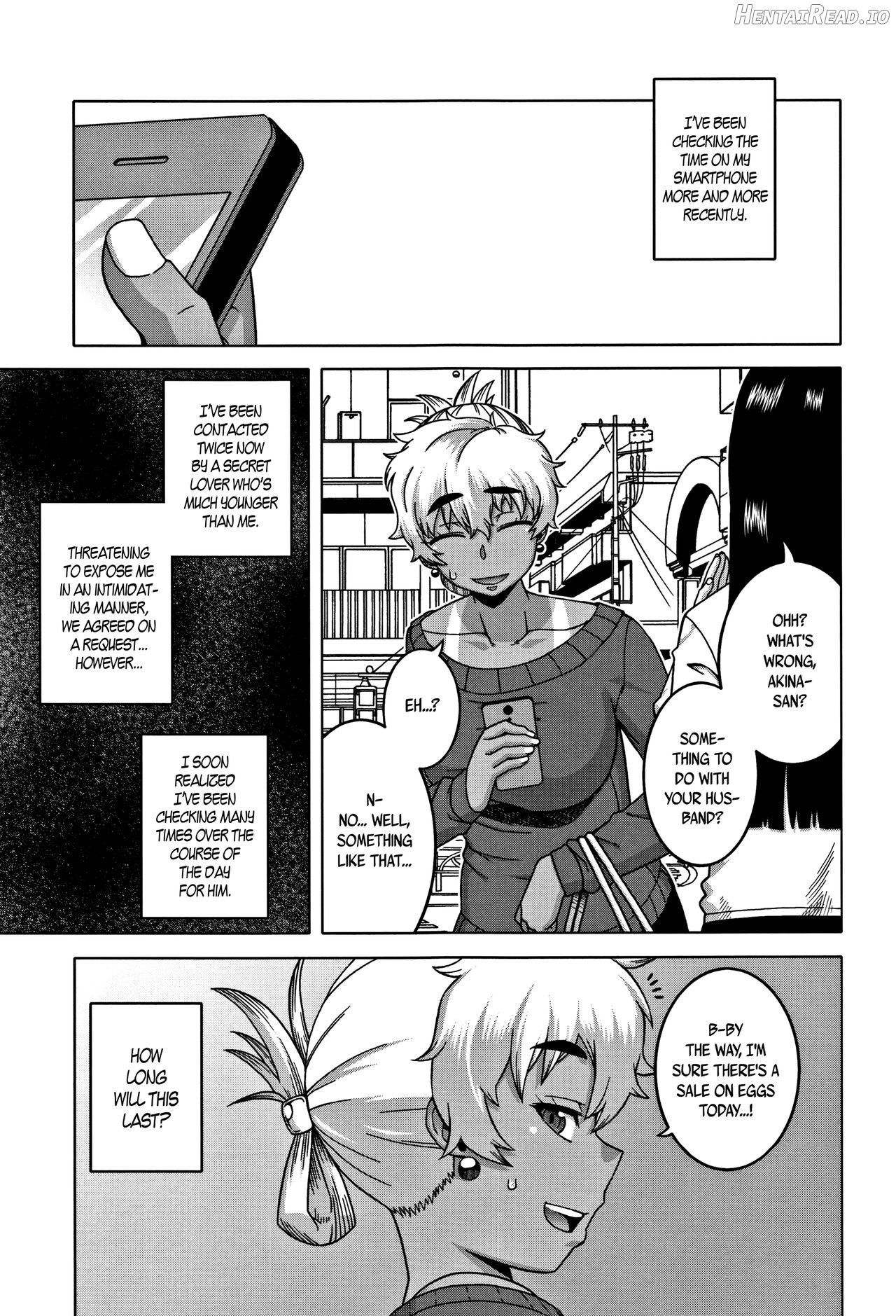 Hitozuma A-san to Musuko no Yuujin N-kun Chapter 1 - page 72