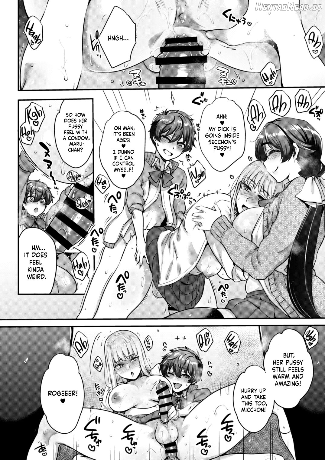 Shiritsu Futanari Gakuen 2-nen F-gumi Nakayoshi Tomodachinpo Chapter 1 - page 10