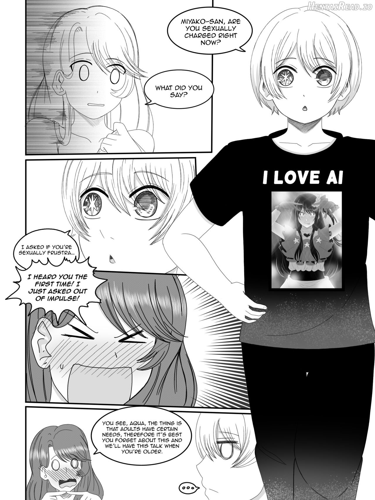 Miyako x Aqua Chapter 1 - page 9