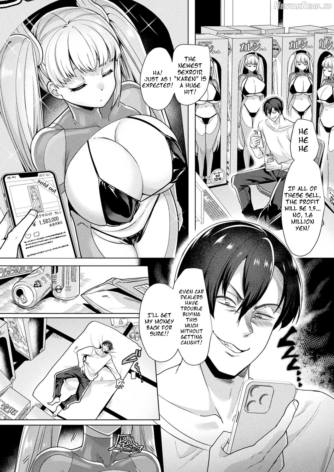 Sexaroids vs. Reseller Chapter 1 - page 2