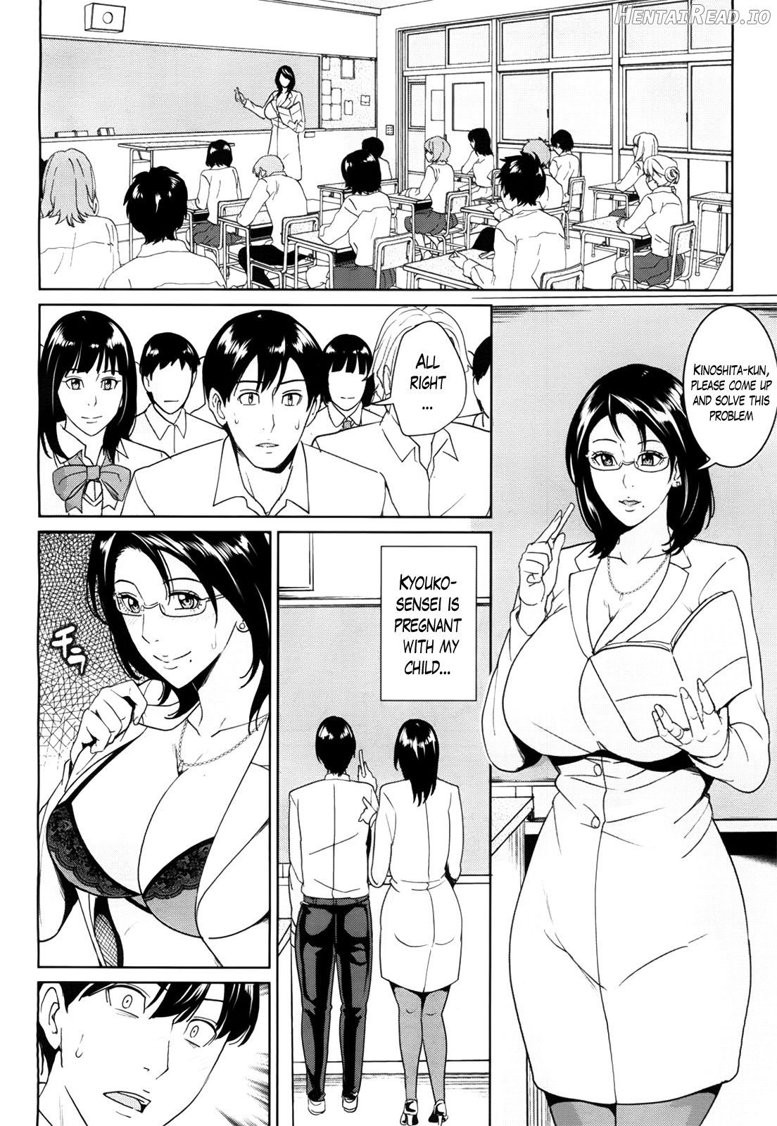 Kyouko Sensei to Boku no Himitsu Chapter 1 - page 74