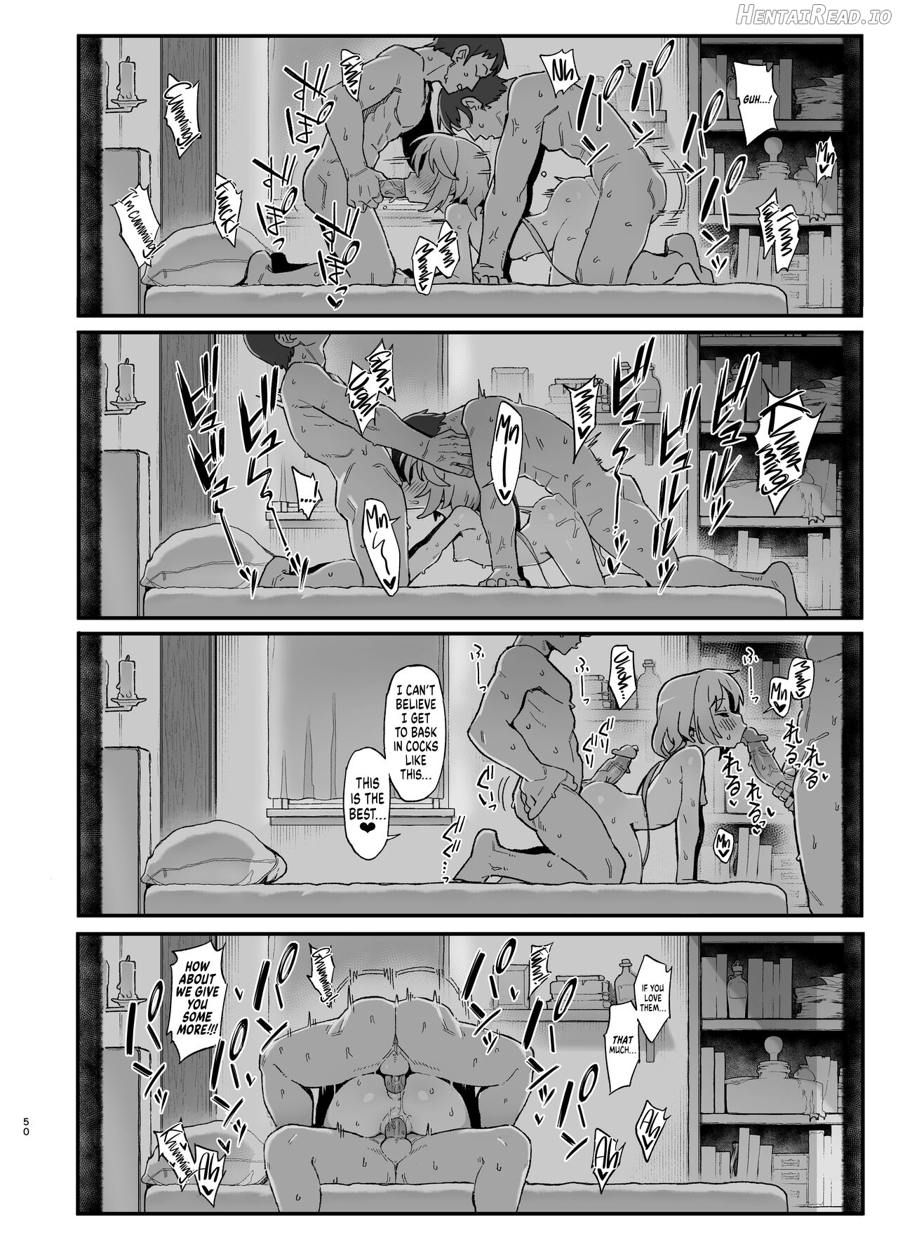 Kakyuu Majutsushi, Inmon ni Somaru - Decensored Chapter 1 - page 49