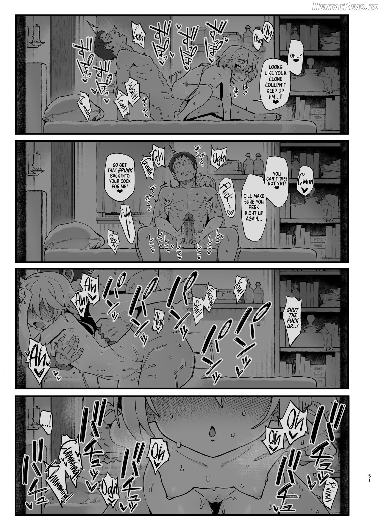 Kakyuu Majutsushi, Inmon ni Somaru - Decensored Chapter 1 - page 50