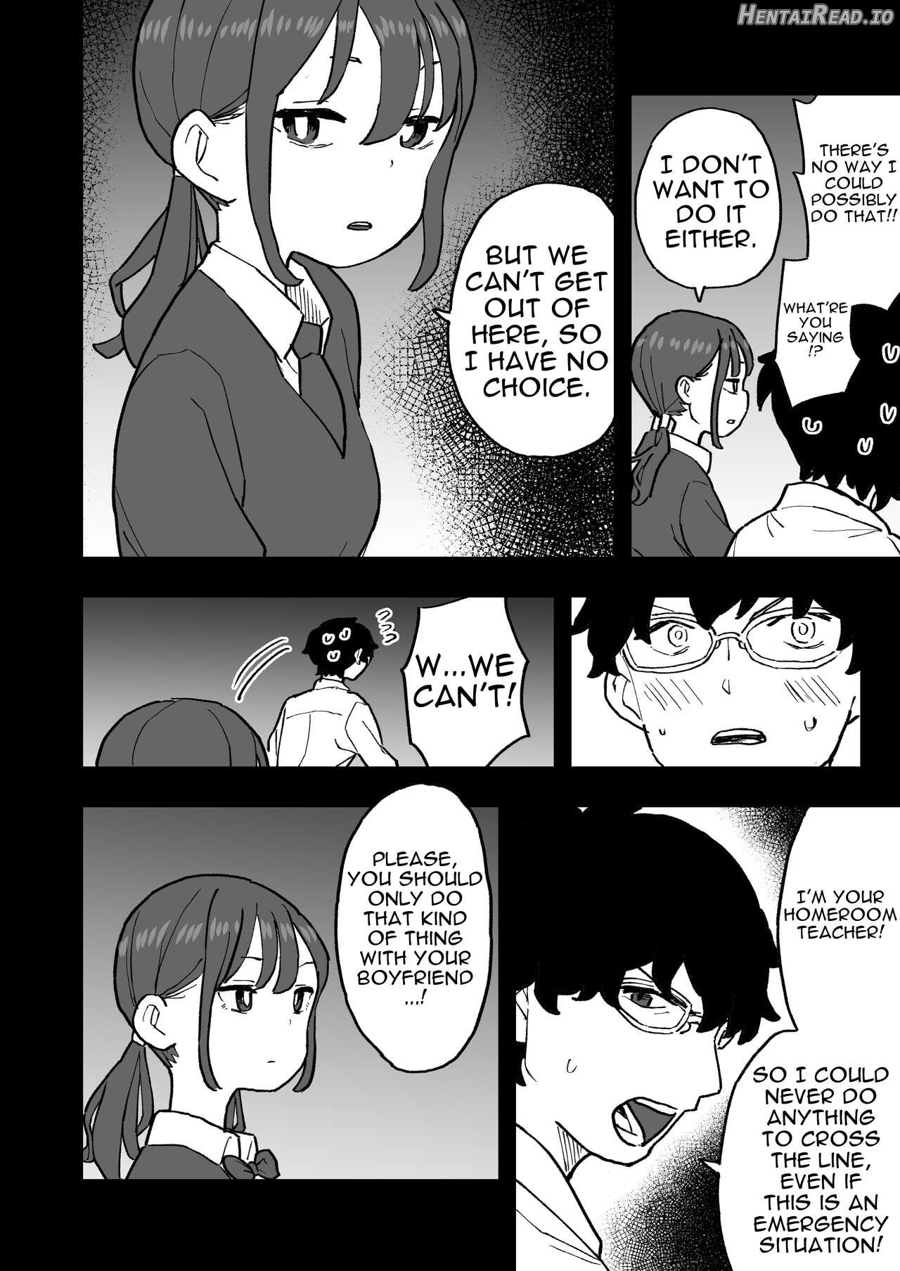 Buaisou na Kareshi Mochi no Oshiego to Eroi Koto Shinai to Derenai Heya ni Tojikomerareta Hanashi Chapter 1 - page 7