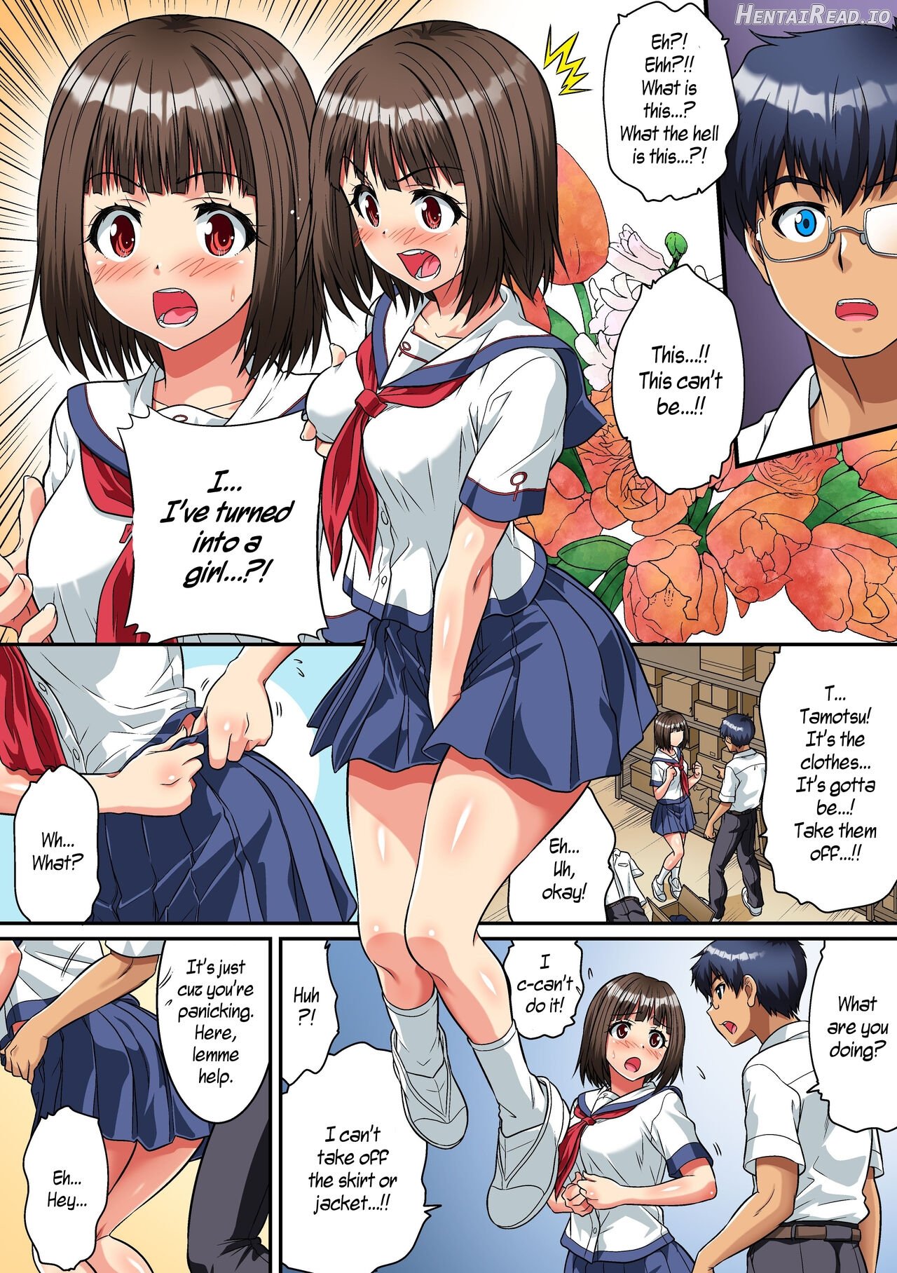 Danshikou de Nyotaika shichatta Boku. Seifuku no Mama Class Danshi no Zenin ni... Chapter 1 - page 6