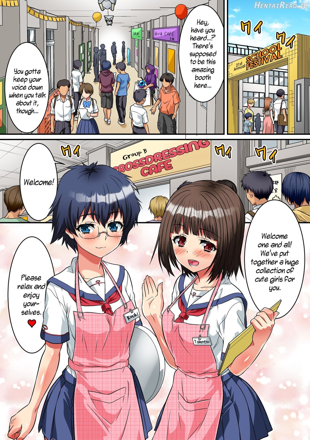 Danshikou de Nyotaika shichatta Boku. Seifuku no Mama Class Danshi no Zenin ni... Chapter 1 - page 25