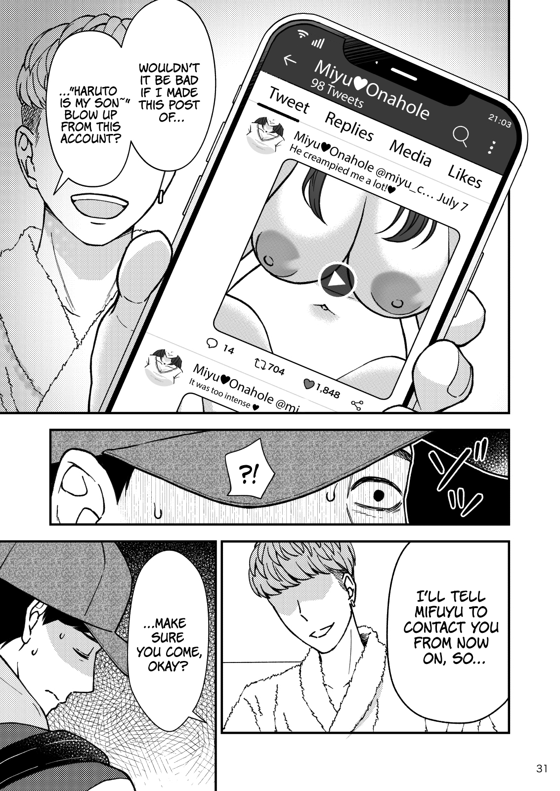 Sabishii Haha no Nagusamekata ~ Watashi o Onaho ni Shite Kudasai 1 Chapter 2 - page 32