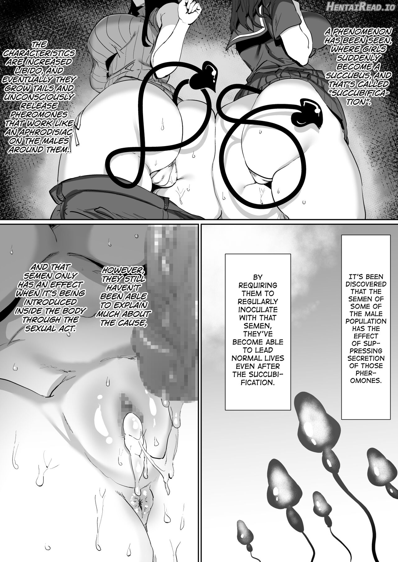 Onnanoko ga Aru Hi Totsuzen Succubus ni Natte Shimau Sekai no Hanashi Chapter 1 - page 4