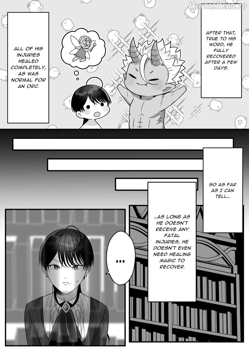 Orc no Naedoko ni Ochitakedo Aisa re sugite Chou Shiawasedesu! Chapter 1 - page 27