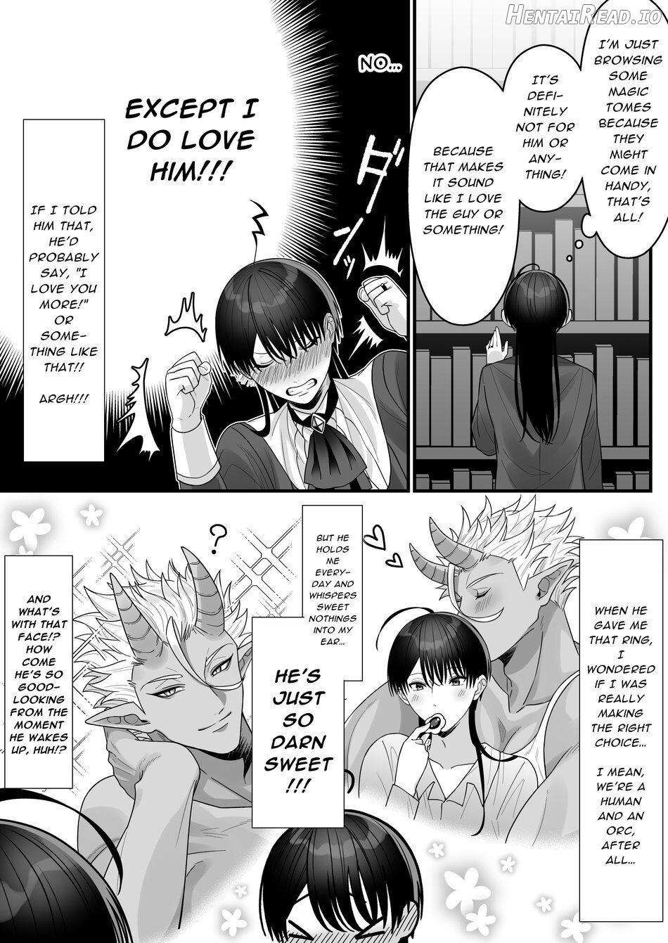 Orc no Naedoko ni Ochitakedo Aisa re sugite Chou Shiawasedesu! Chapter 1 - page 28