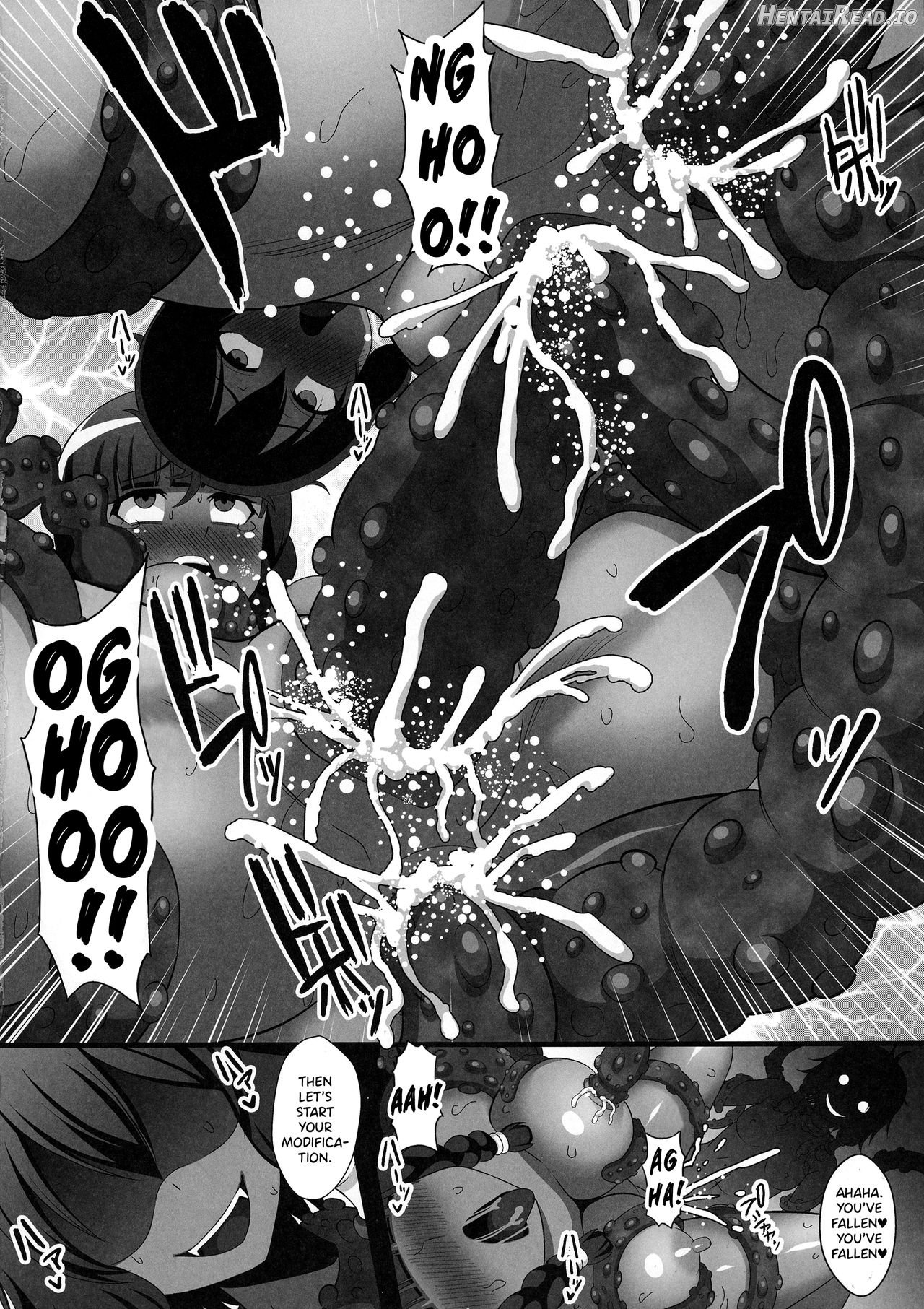 Kasshoku no Nyokenshi Tione ~Akuochi Sennou Shokushu Zecchou Jigoku~ Chapter 1 - page 15