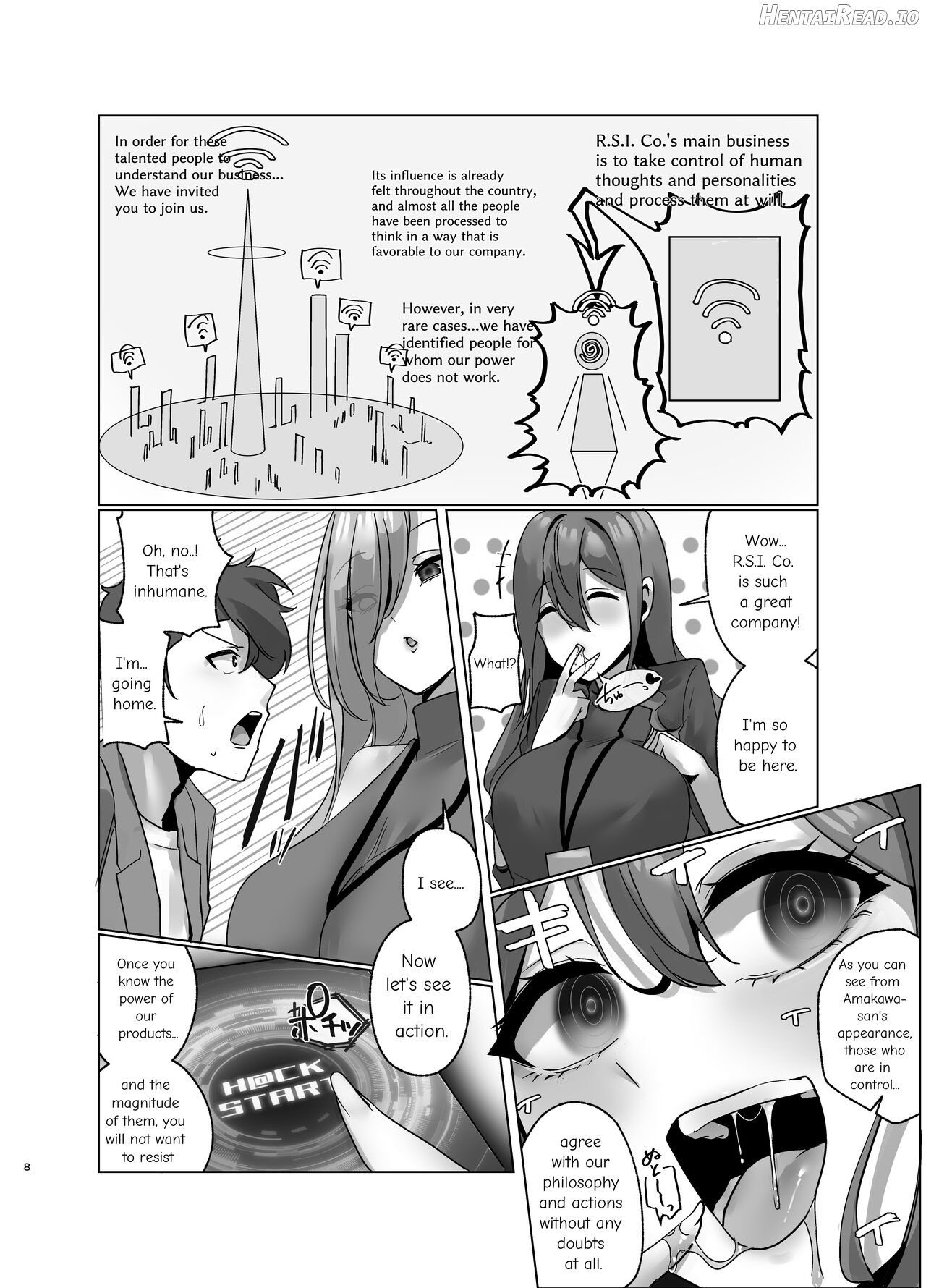 Watashi, Onaho ni Narimasu! ~R. S. I. Sha Intern Katsudou Kiroku~ Chapter 1 - page 8