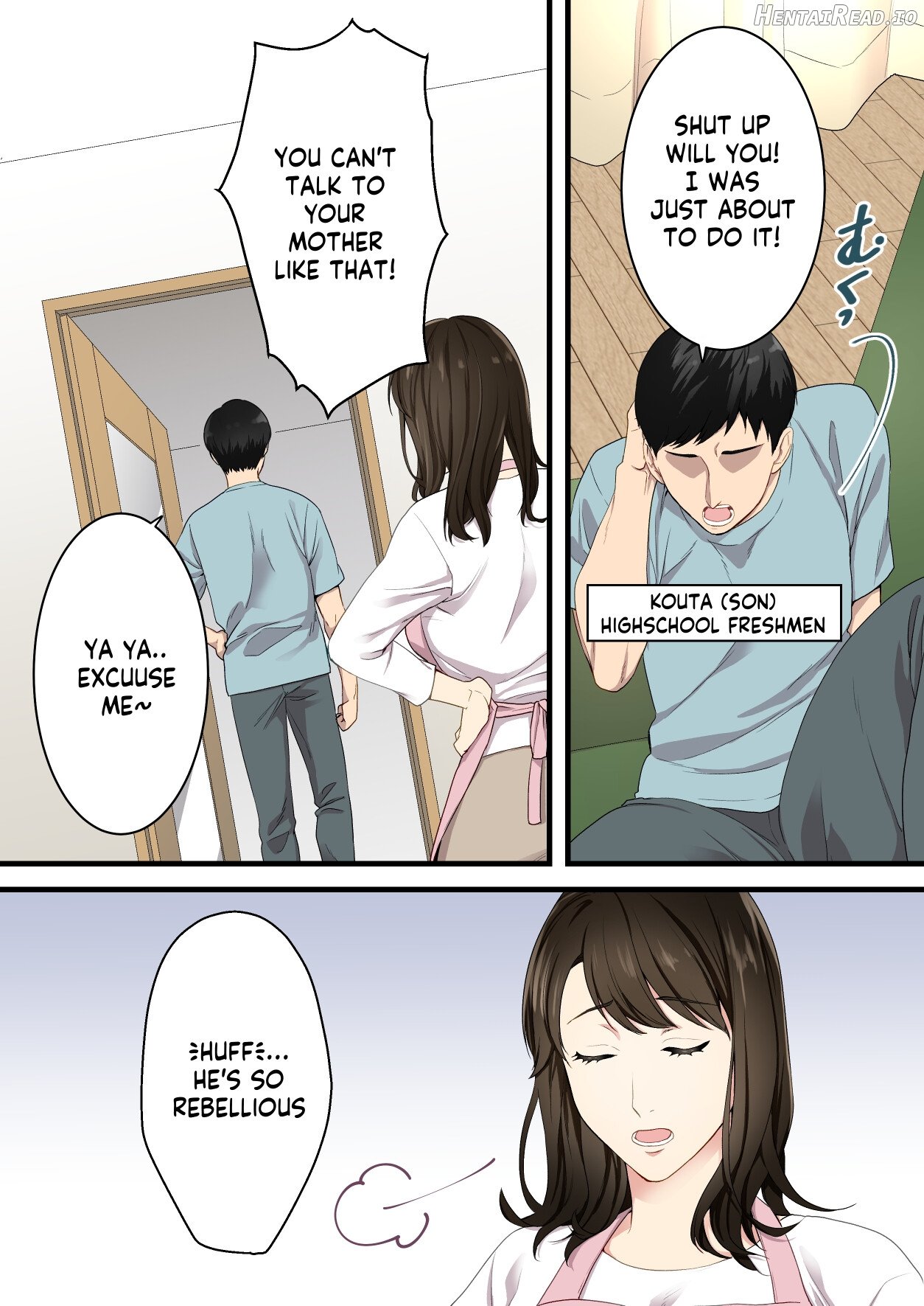 Naka no Warukatta Haha to Musuko ga Amaama Couple ni Naru made Chapter 1 - page 3