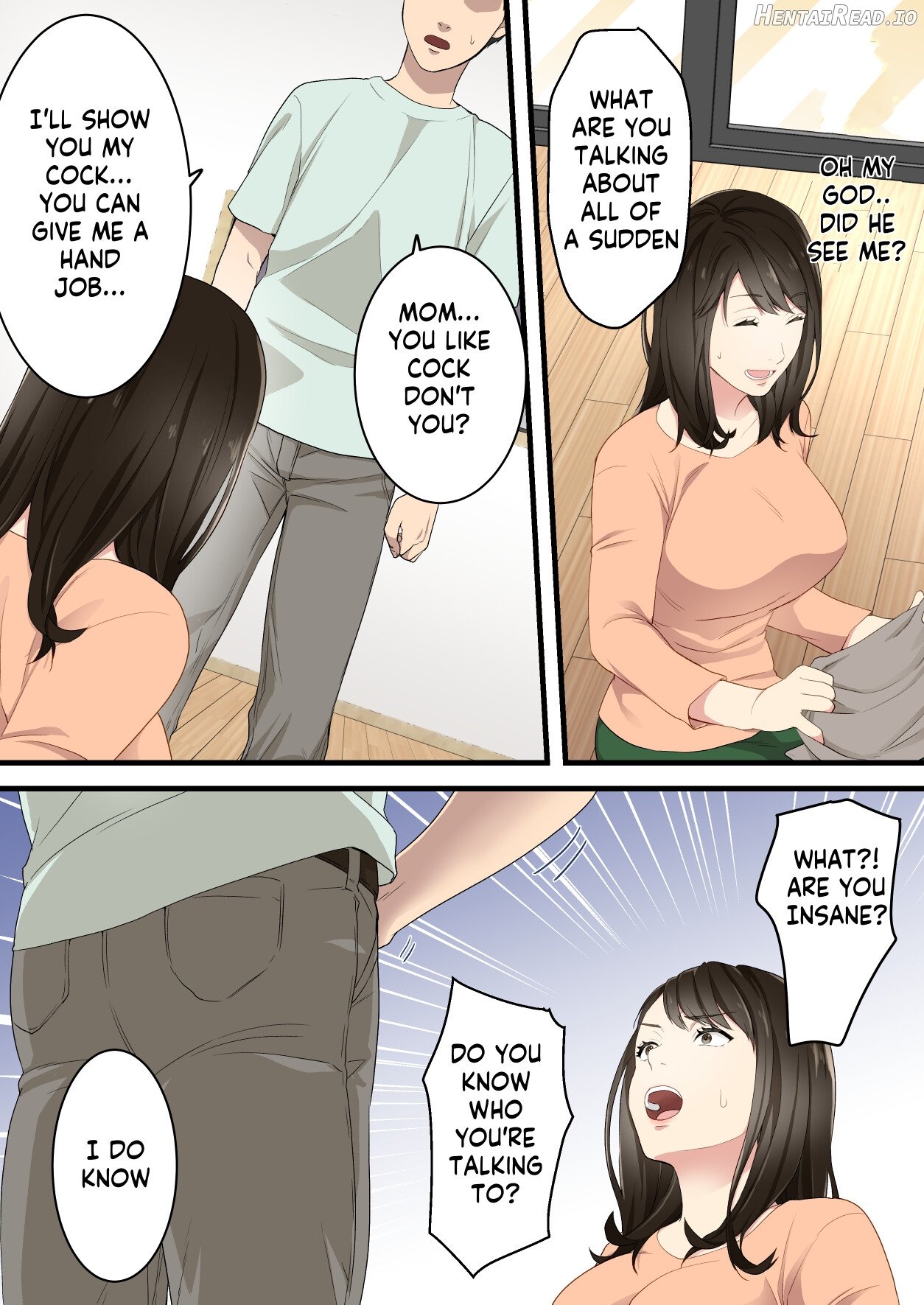 Naka no Warukatta Haha to Musuko ga Amaama Couple ni Naru made Chapter 1 - page 12