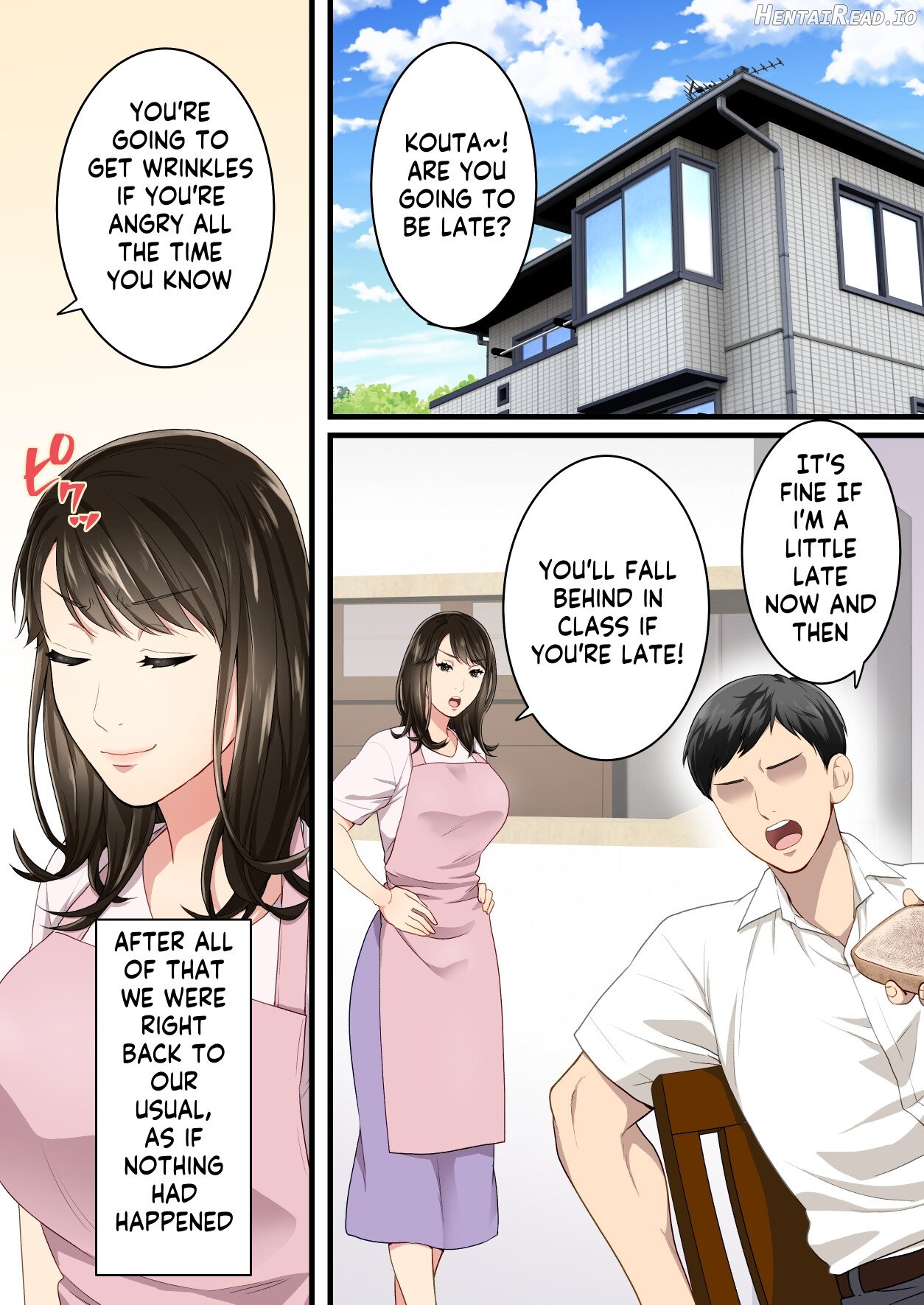 Naka no Warukatta Haha to Musuko ga Amaama Couple ni Naru made Chapter 1 - page 39