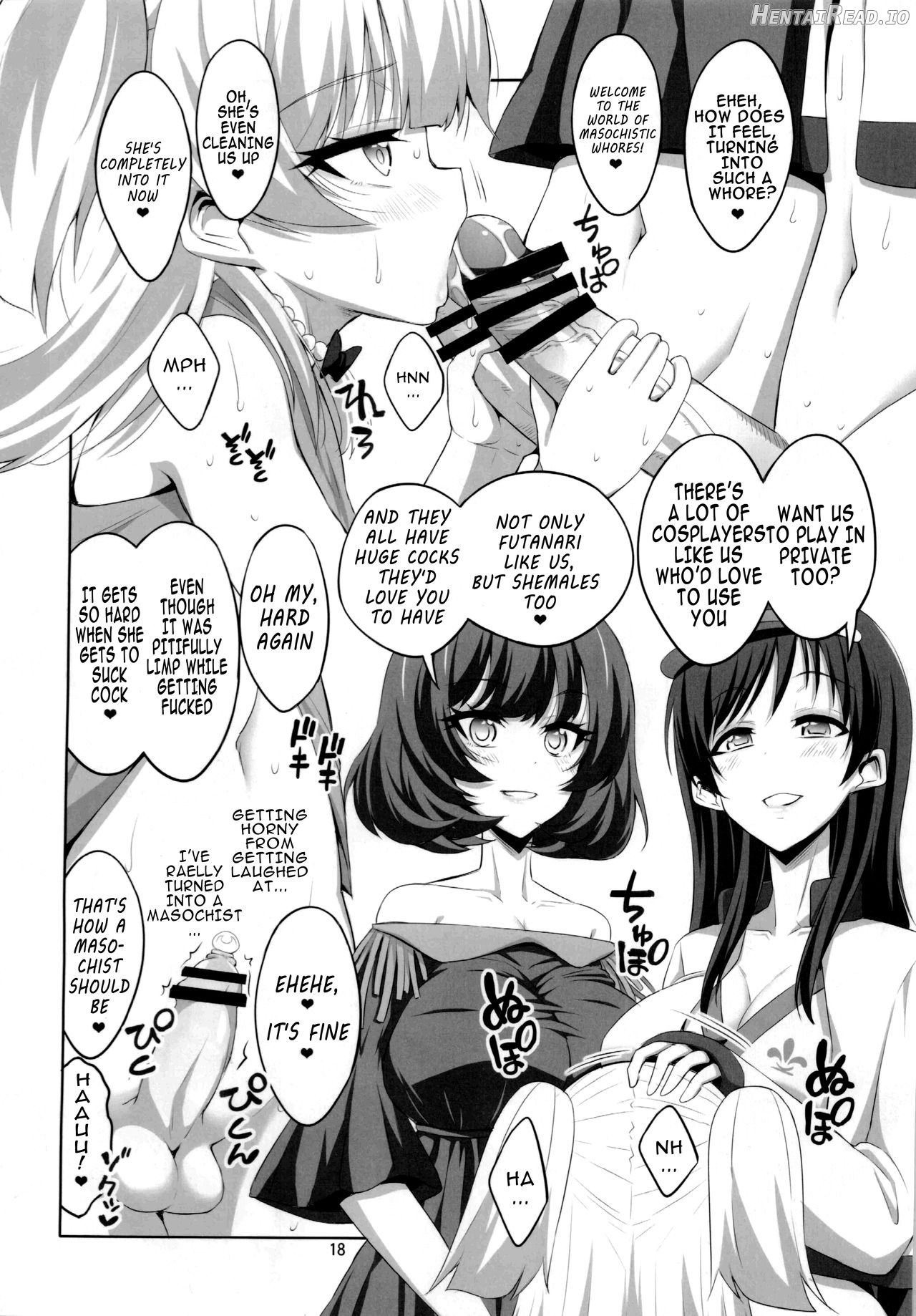 Futanari Onee-san x Otokonoko Cosplayer AV Satsuei Hen Kanzenban Chapter 1 - page 17