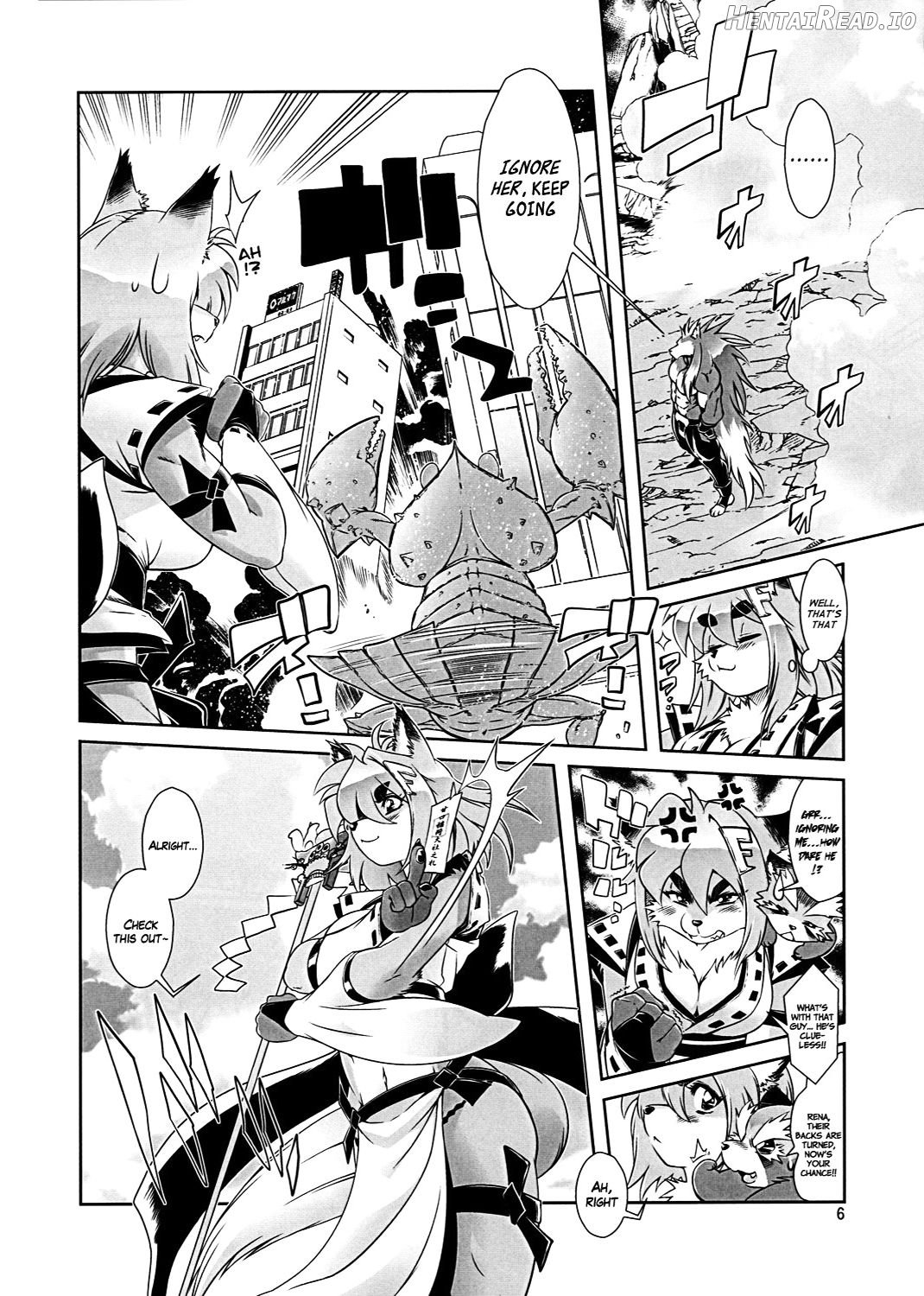 Mahou no Juujin Foxy Rena 1 - Decensored Chapter 1 - page 6