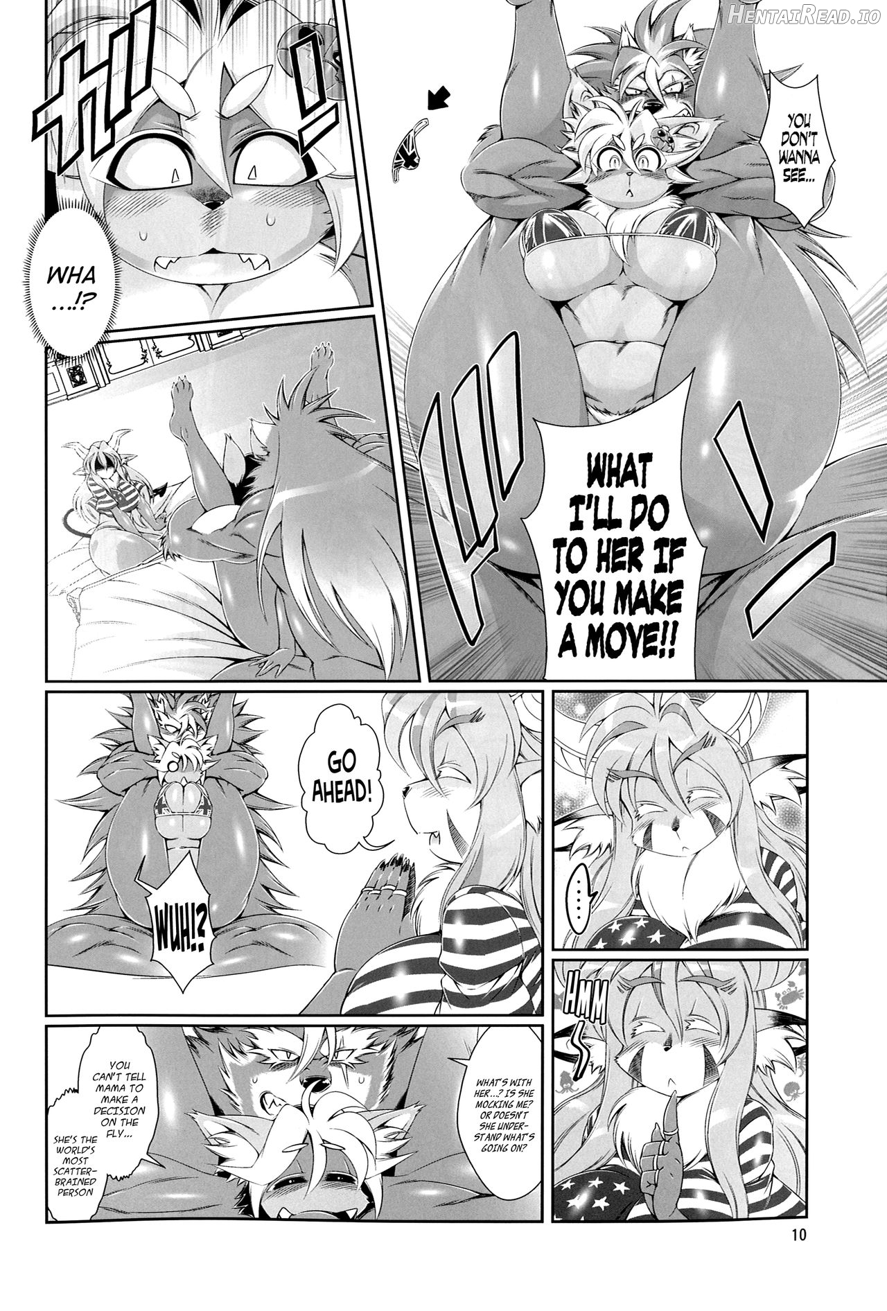 Mahou no Juujin Foxy Rena 1 - Decensored Chapter 10 - page 10