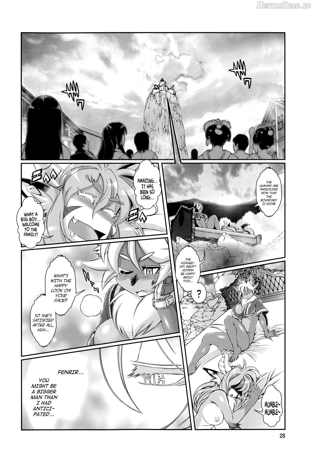 Mahou no Juujin Foxy Rena 1 - Decensored Chapter 10 - page 28