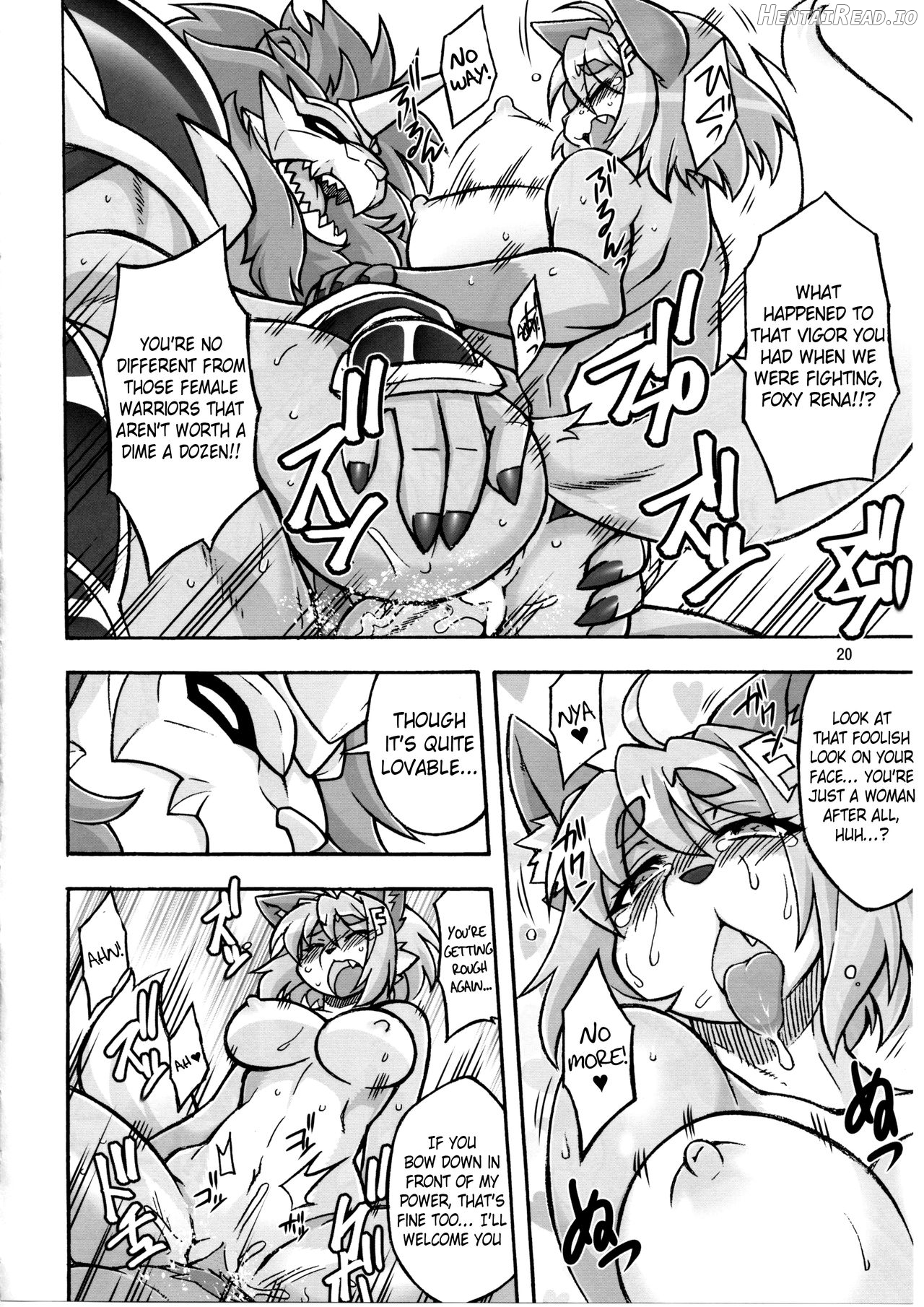 Mahou no Juujin Foxy Rena 1 - Decensored Chapter 12 - page 21