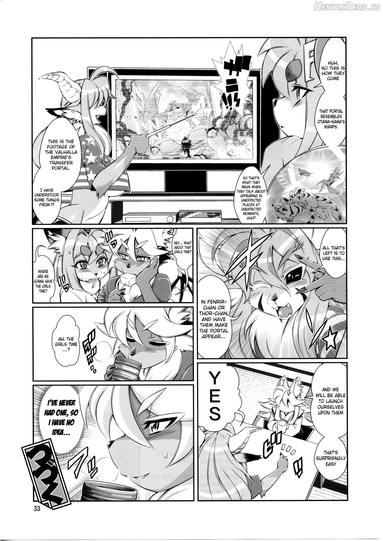 Mahou no Juujin Foxy Rena 1 - Decensored Chapter 12 - page 34