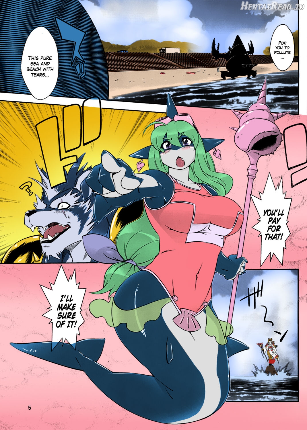 Mahou no Juujin Foxy Rena 1 - Decensored Chapter 3 - page 5