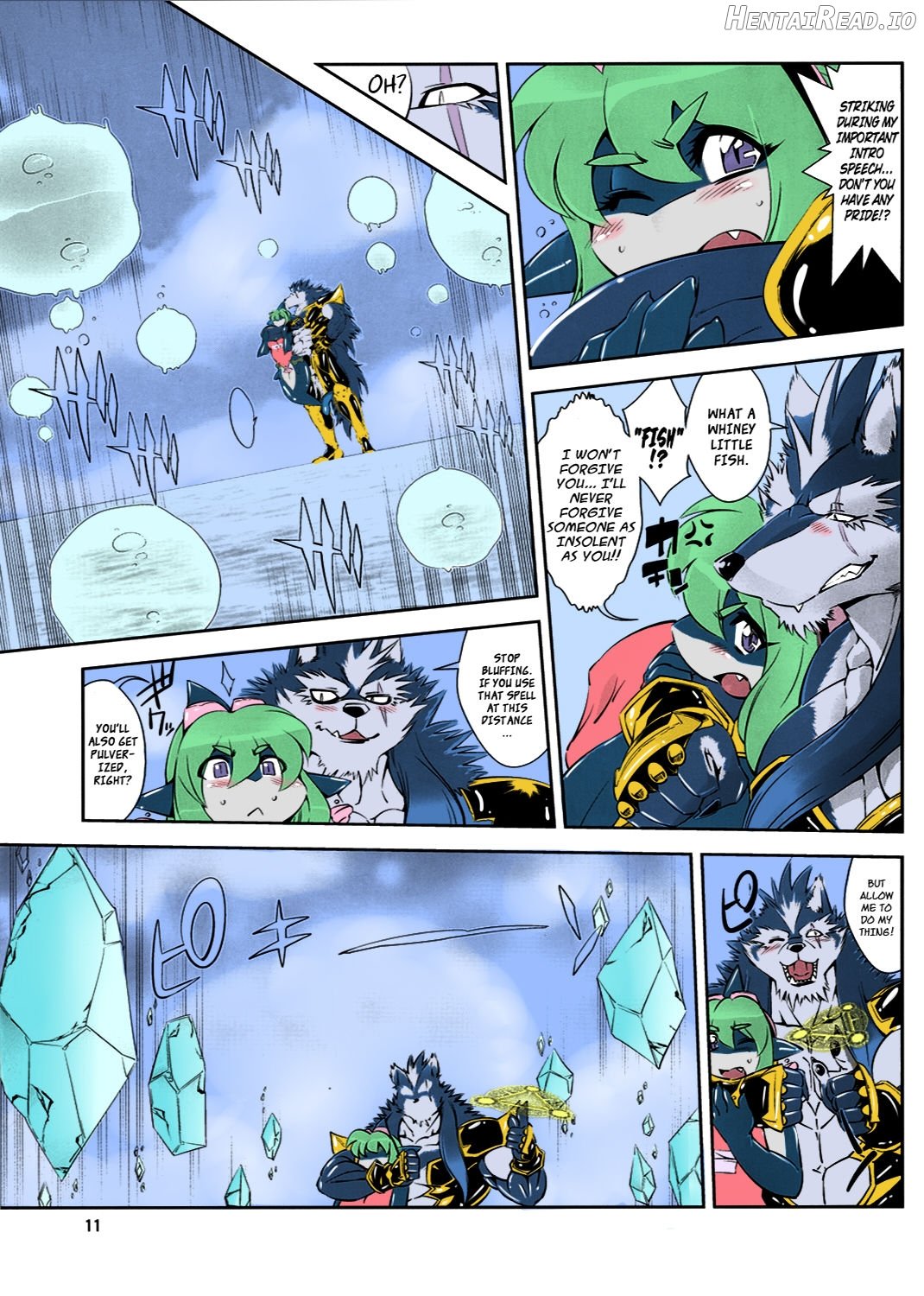 Mahou no Juujin Foxy Rena 1 - Decensored Chapter 3 - page 11