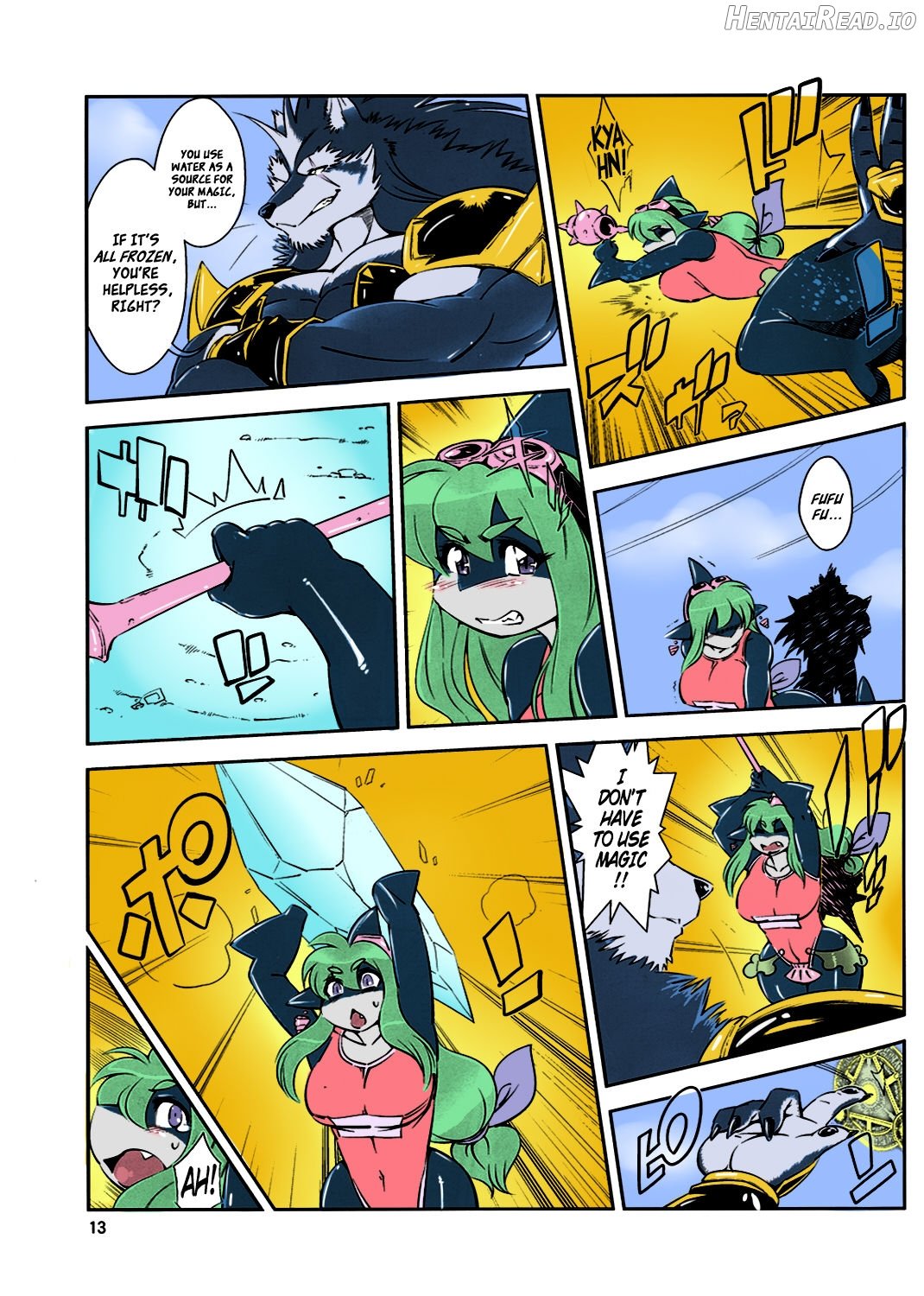 Mahou no Juujin Foxy Rena 1 - Decensored Chapter 3 - page 13