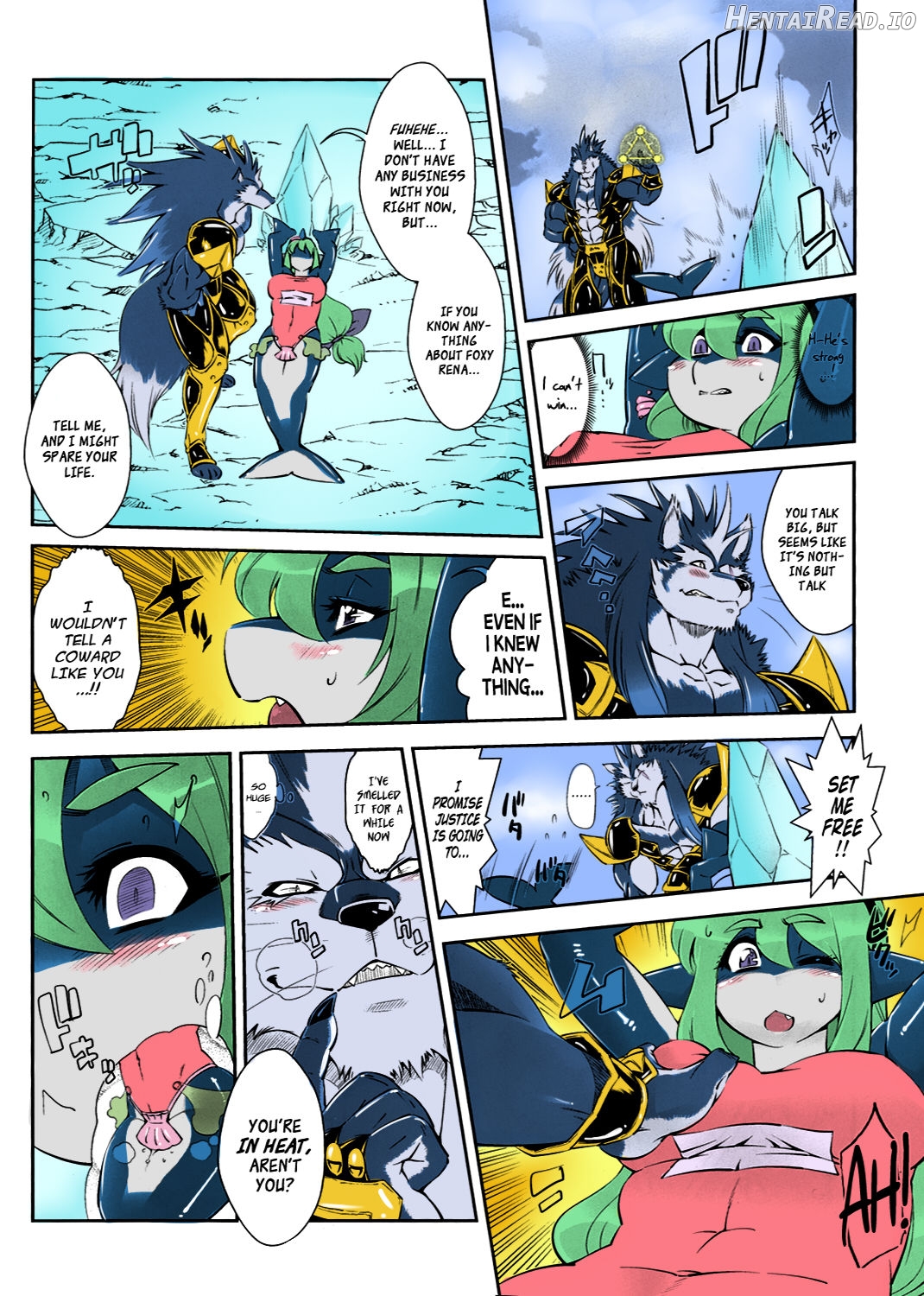 Mahou no Juujin Foxy Rena 1 - Decensored Chapter 3 - page 14