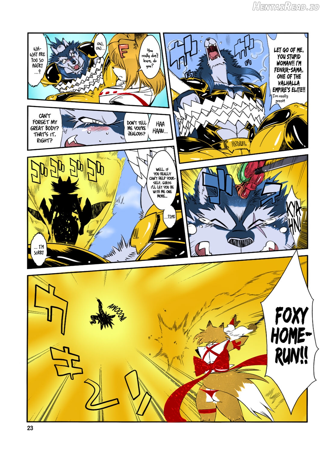 Mahou no Juujin Foxy Rena 1 - Decensored Chapter 3 - page 23