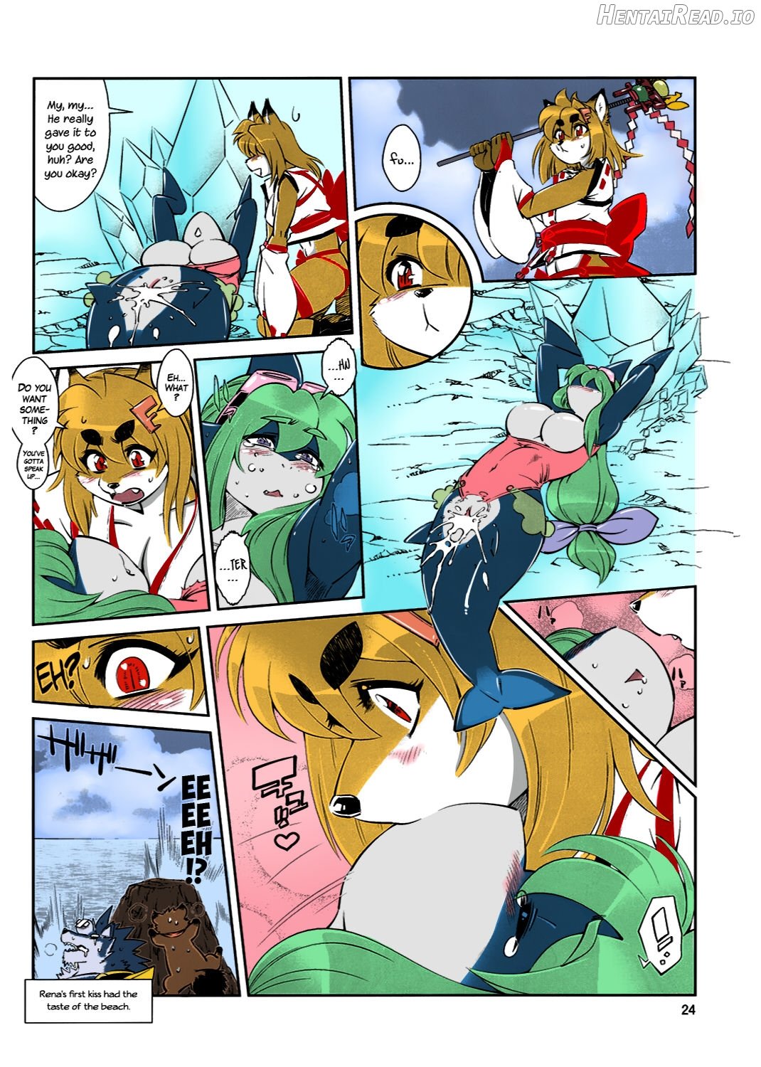 Mahou no Juujin Foxy Rena 1 - Decensored Chapter 3 - page 24