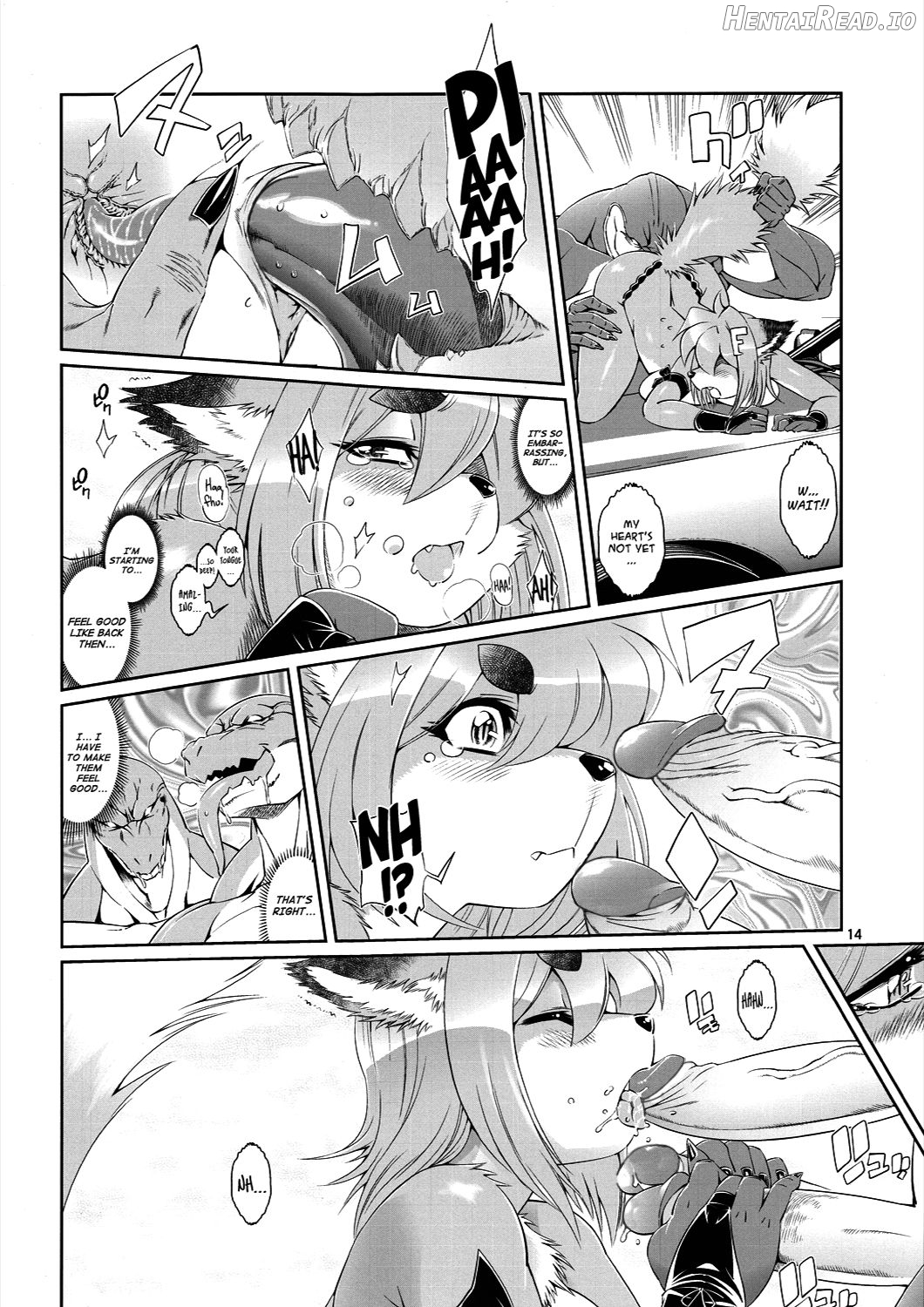 Mahou no Juujin Foxy Rena 1 - Decensored Chapter 4 - page 14