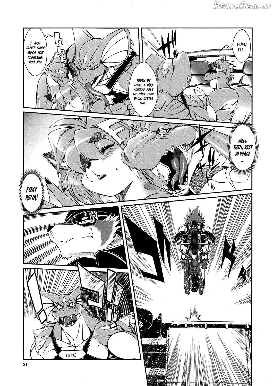 Mahou no Juujin Foxy Rena 1 - Decensored Chapter 4 - page 21