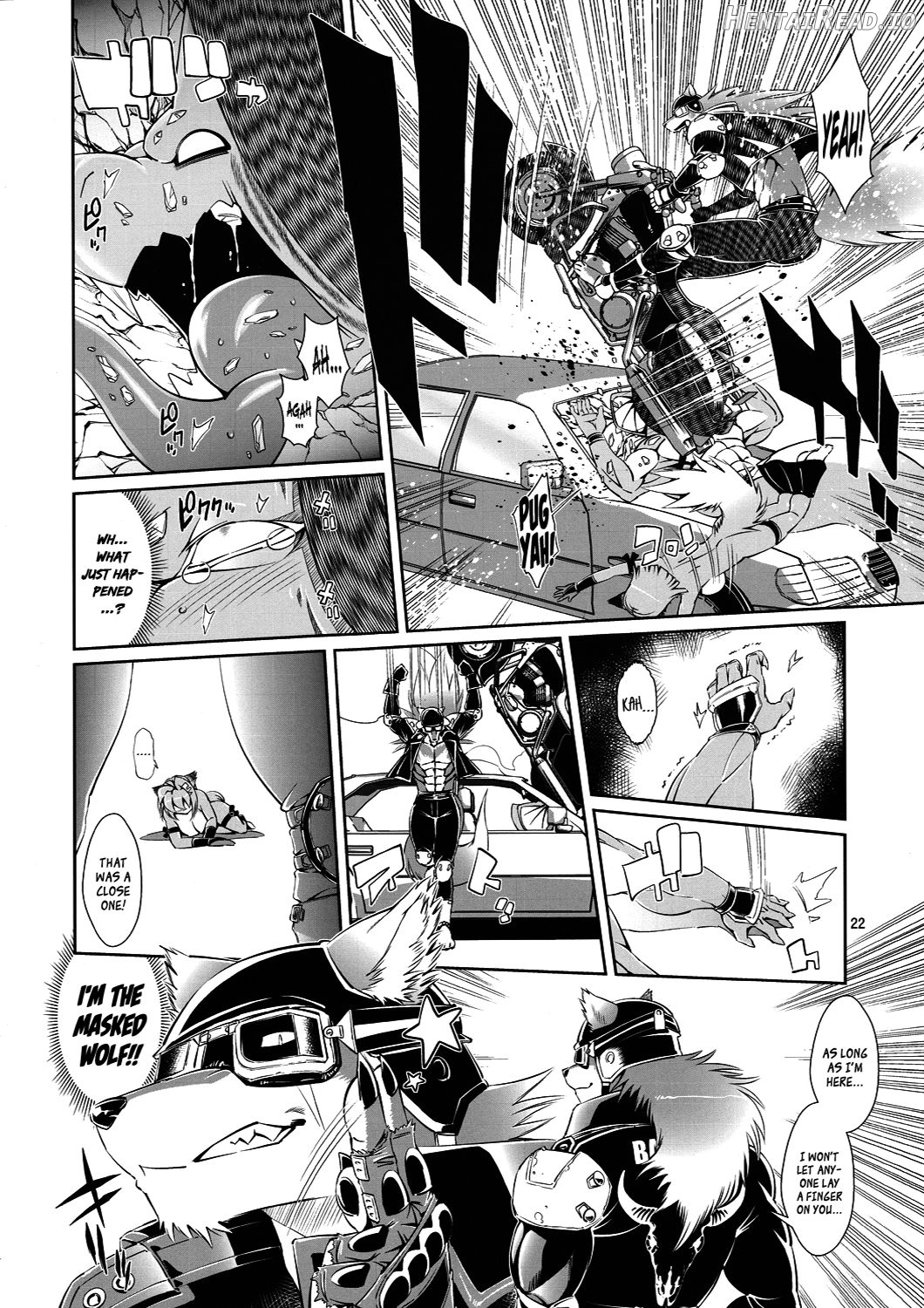 Mahou no Juujin Foxy Rena 1 - Decensored Chapter 4 - page 22