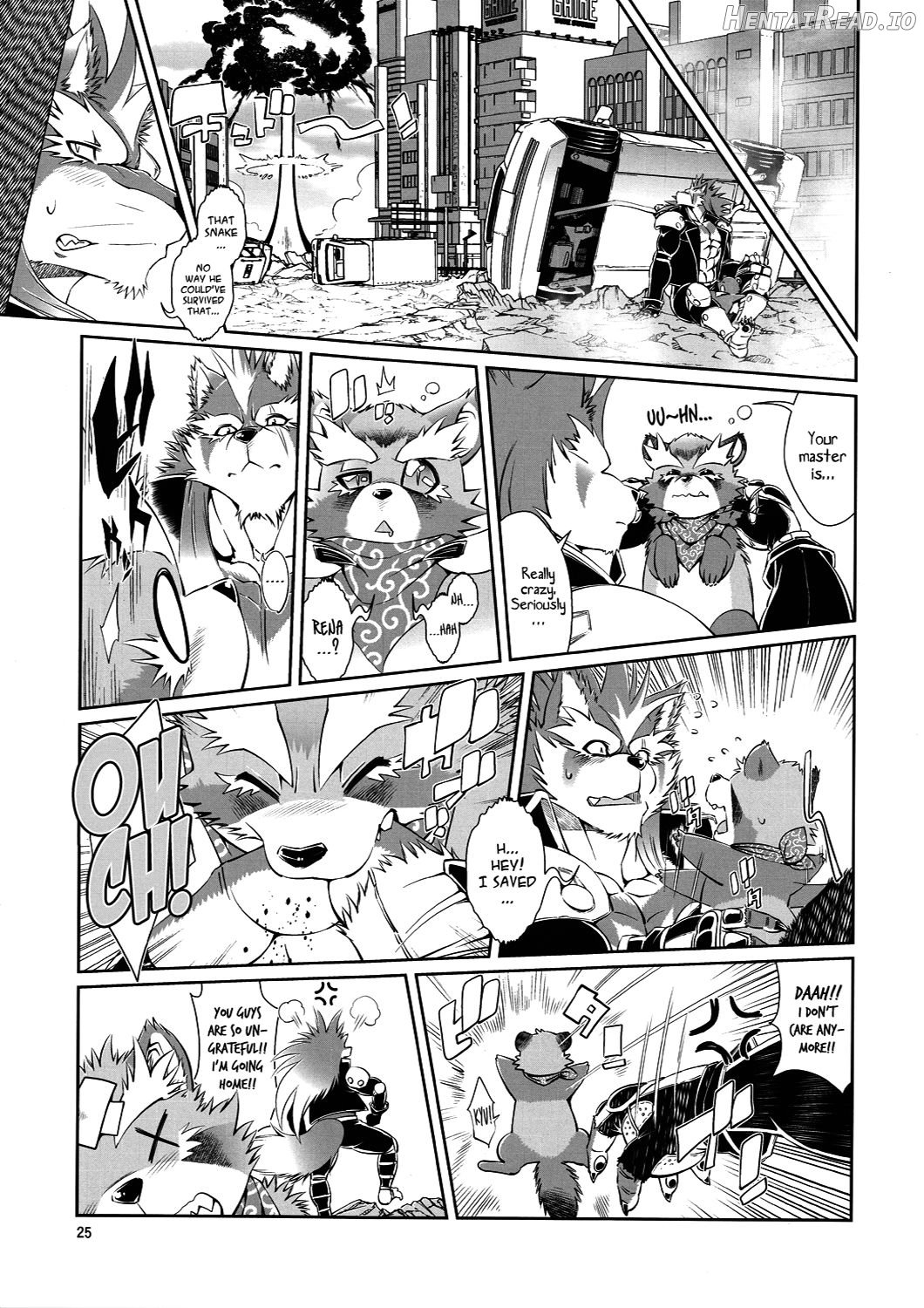 Mahou no Juujin Foxy Rena 1 - Decensored Chapter 4 - page 25