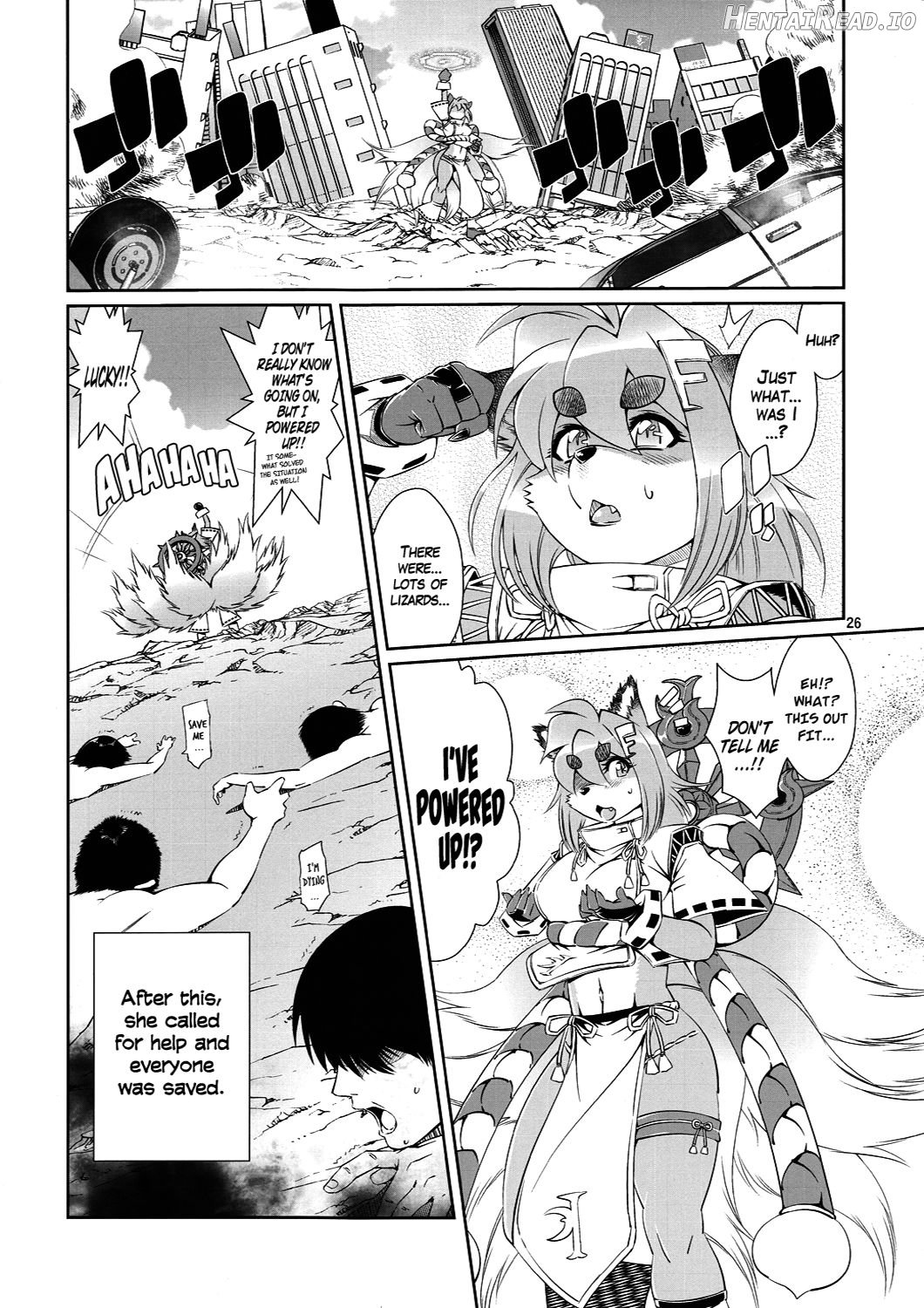 Mahou no Juujin Foxy Rena 1 - Decensored Chapter 4 - page 26