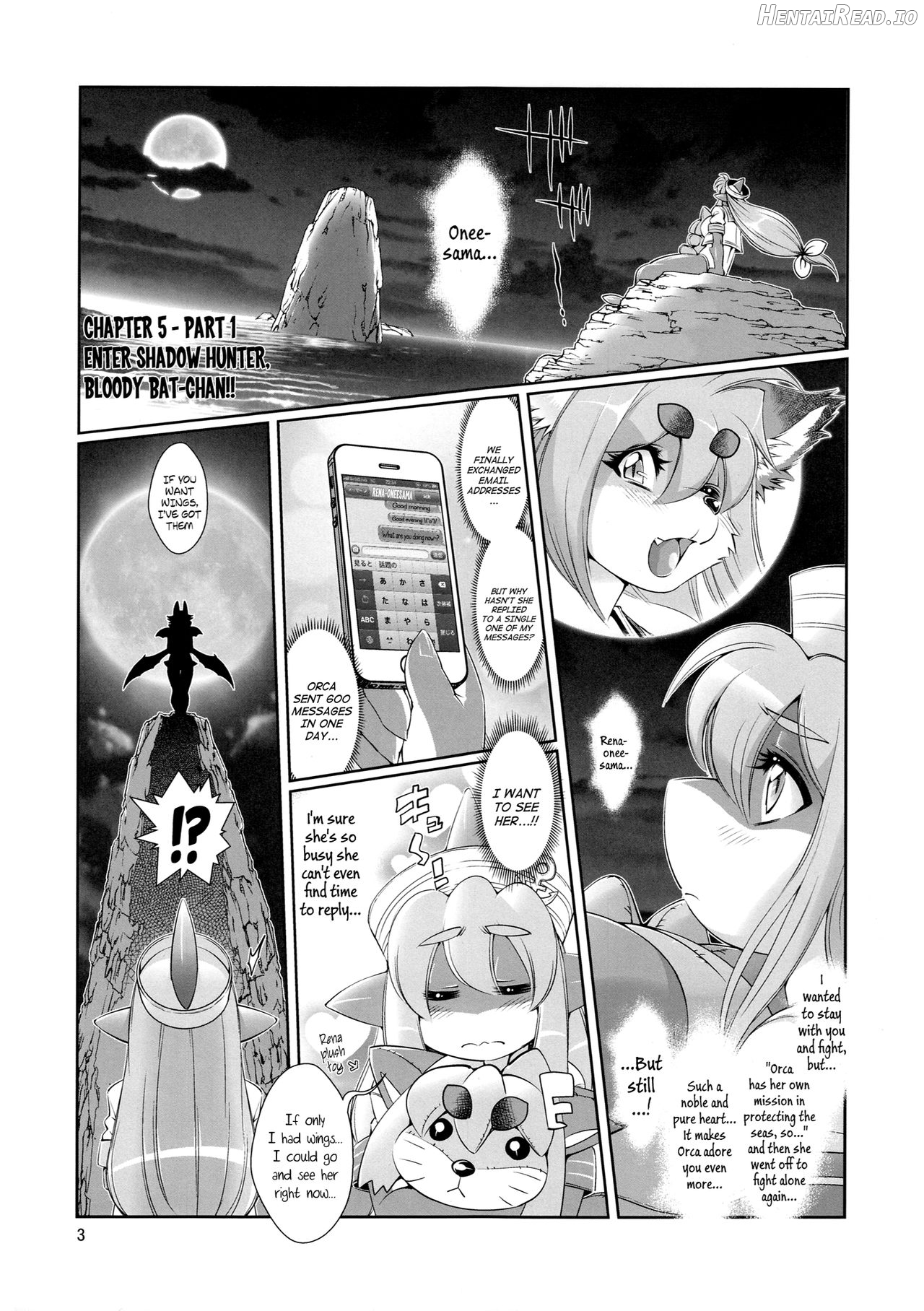 Mahou no Juujin Foxy Rena 1 - Decensored Chapter 7 - page 3